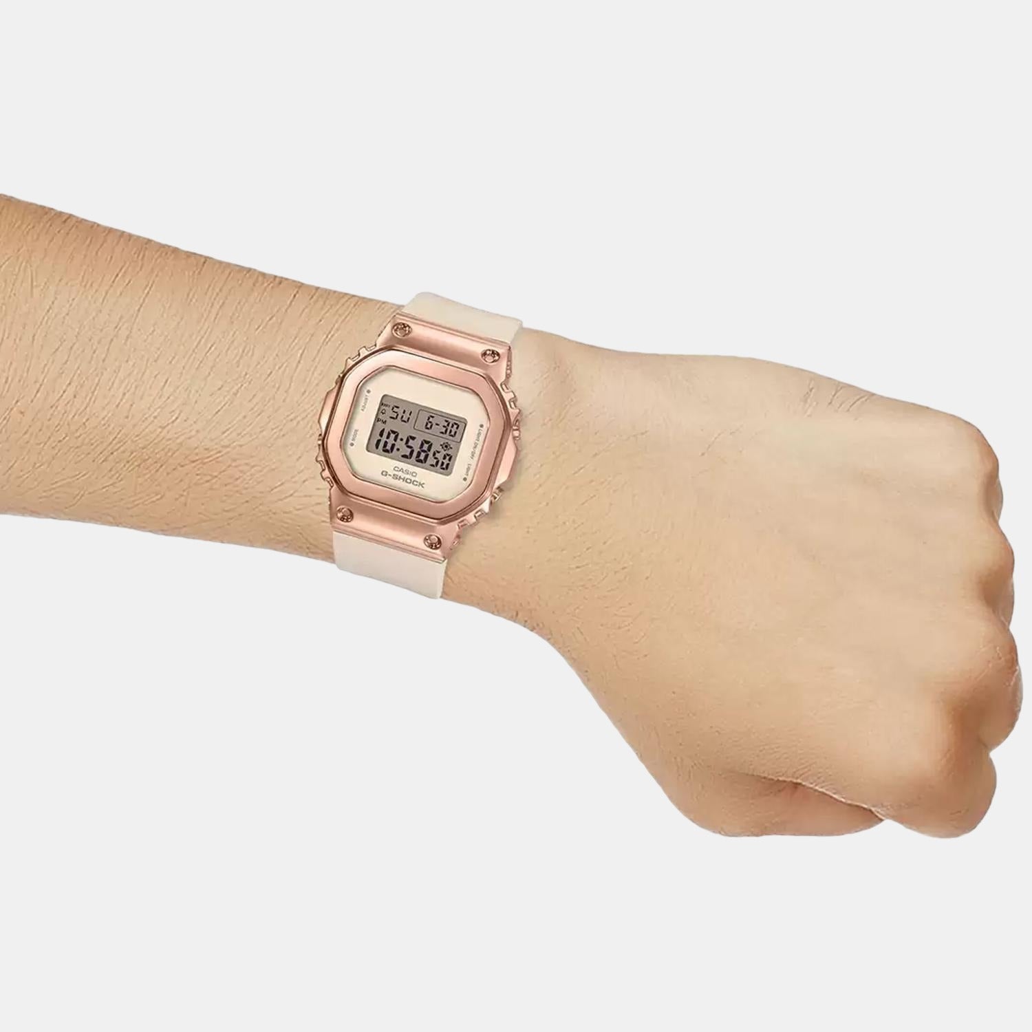 Casio G-Shock Women Quartz White Dial Digital Resin Watch G1071 - view 7