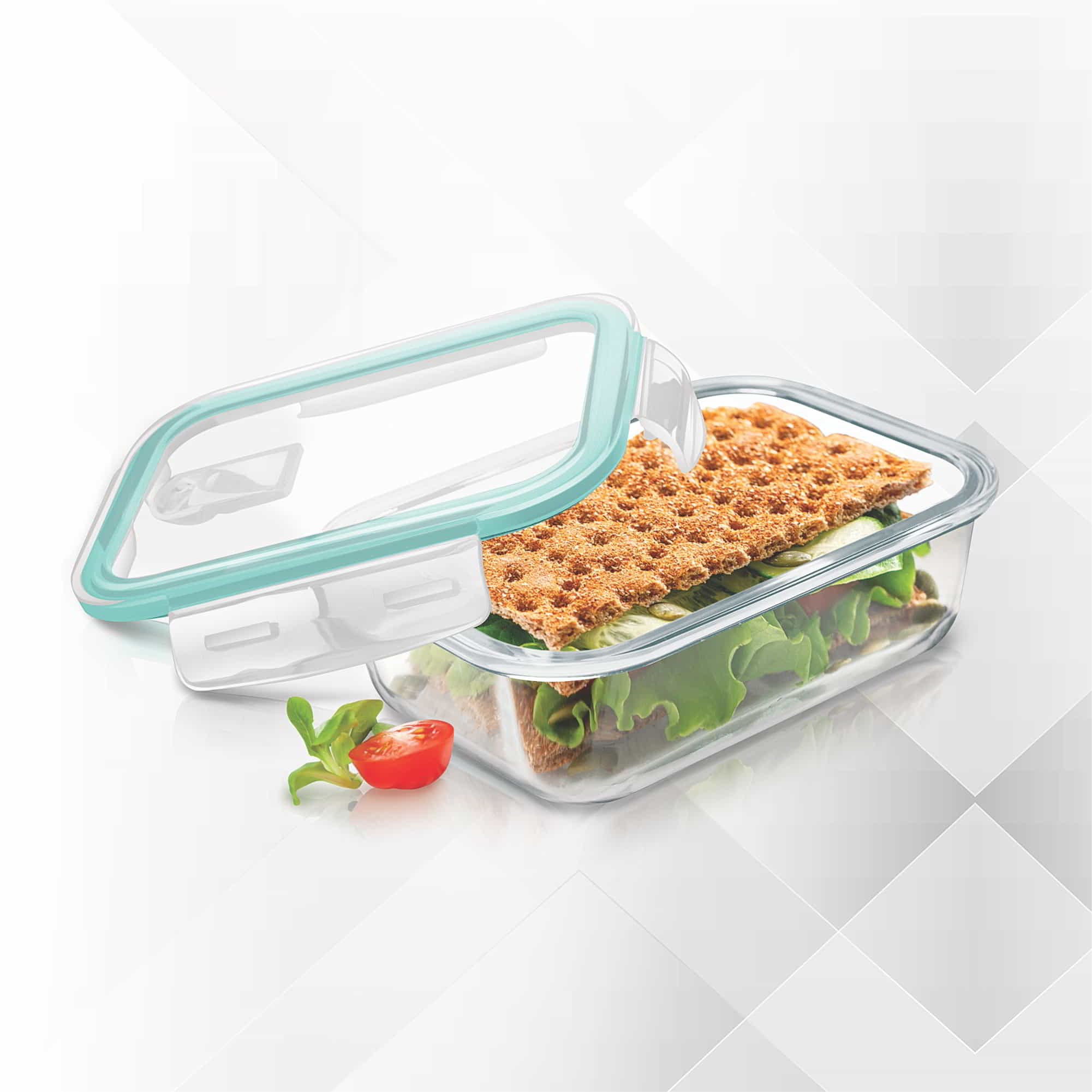 Clip Fresh Rectangular Container (Treo by Milton) - view 2