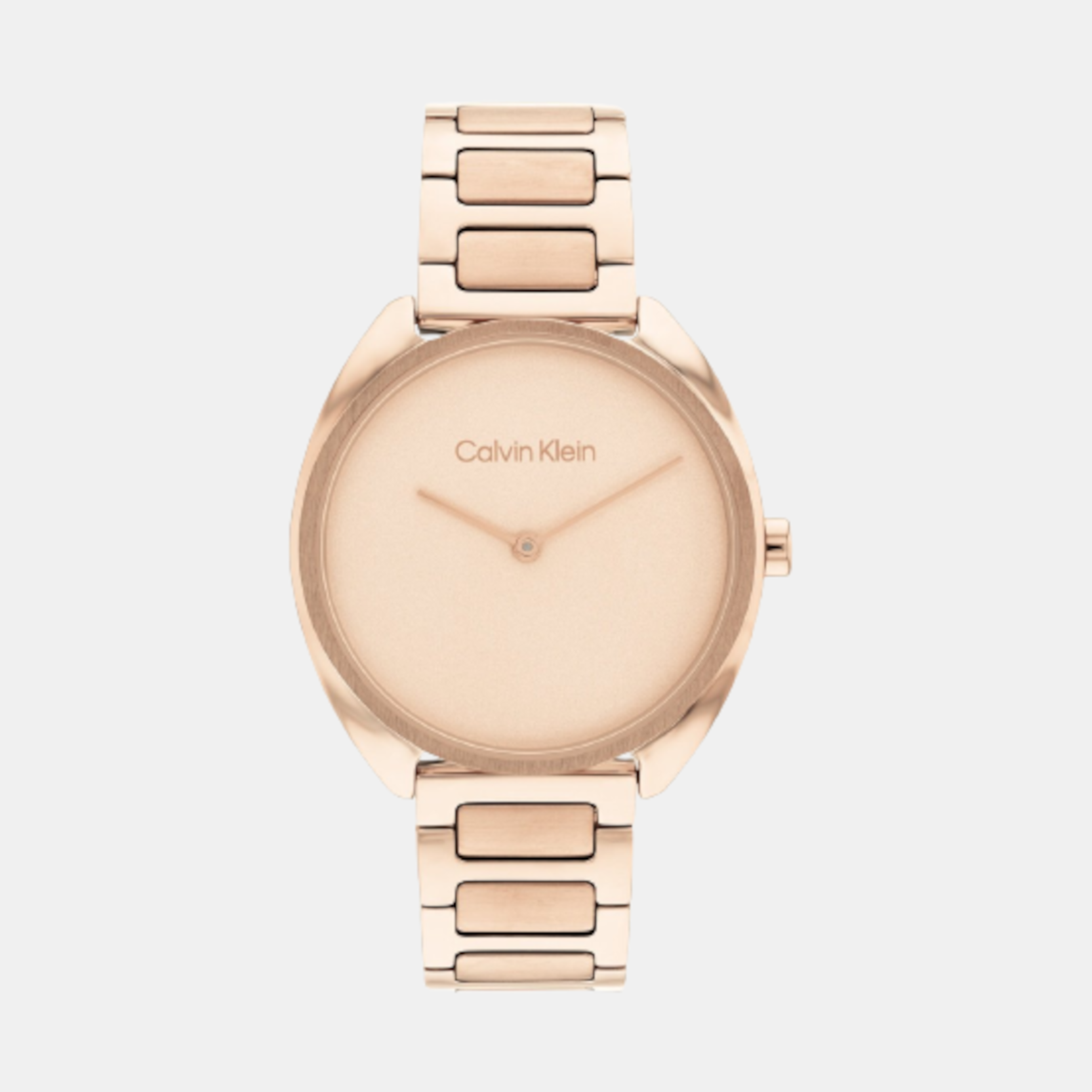 Calvin Klein Ck Adorn Women Quartz Gold Dial Analog Stainless Steel Watch 25200277