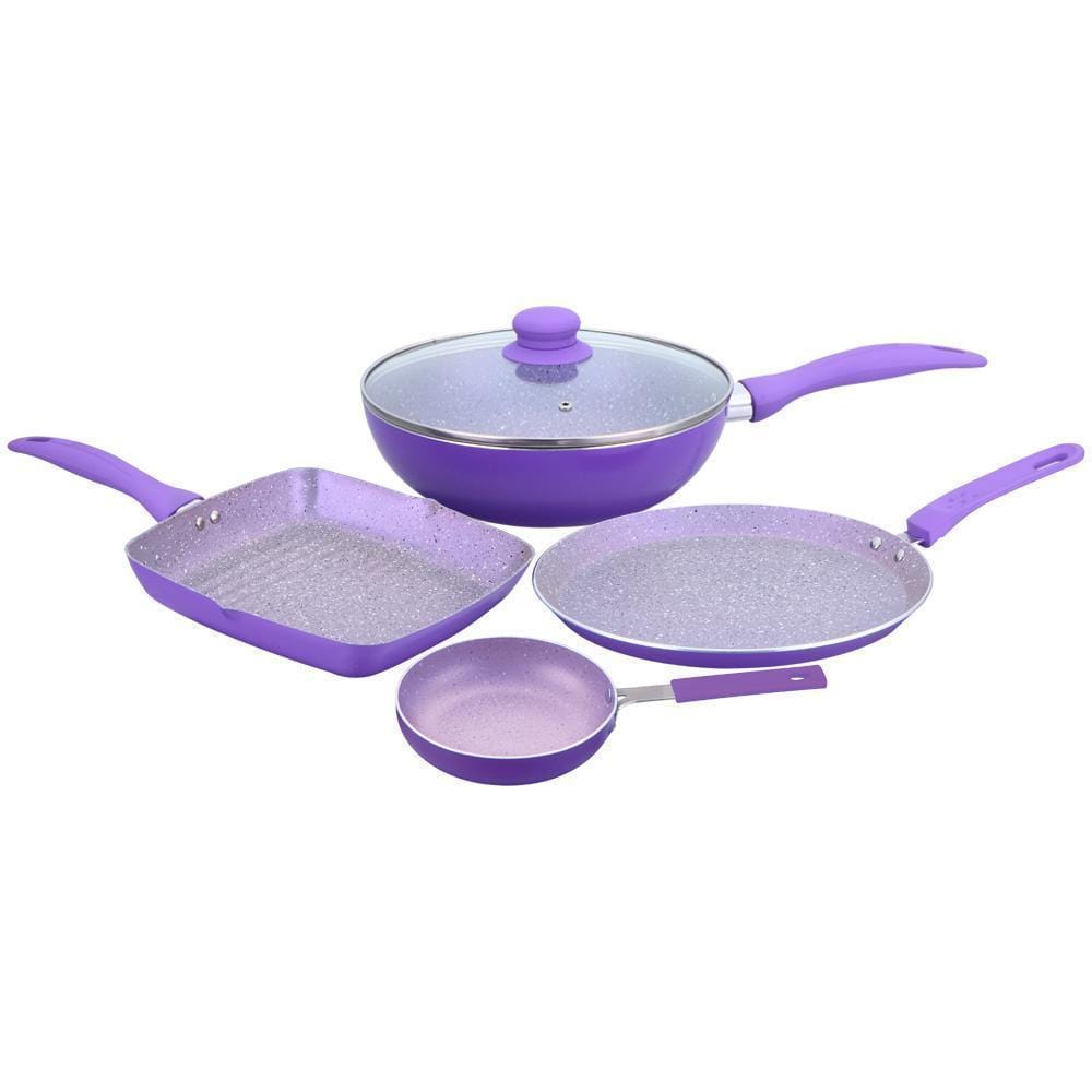 Wonderchef Celebration Aluminum Non-Stick Cookware 5 pc Set