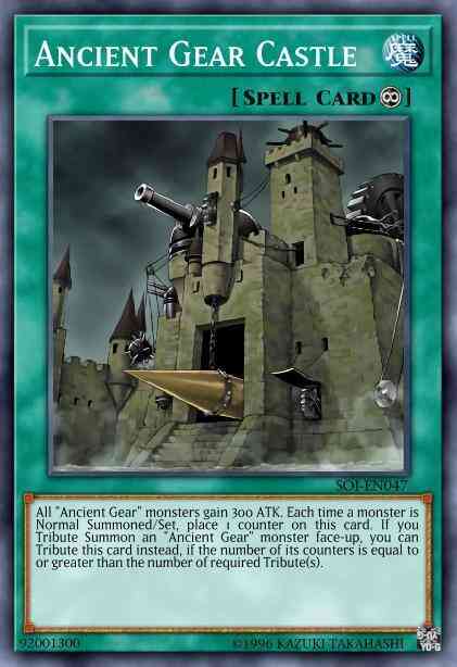 Yu-Gi-Oh! Ancient Gear Castle - DR04-EN167 - Super Rare - Unlimited