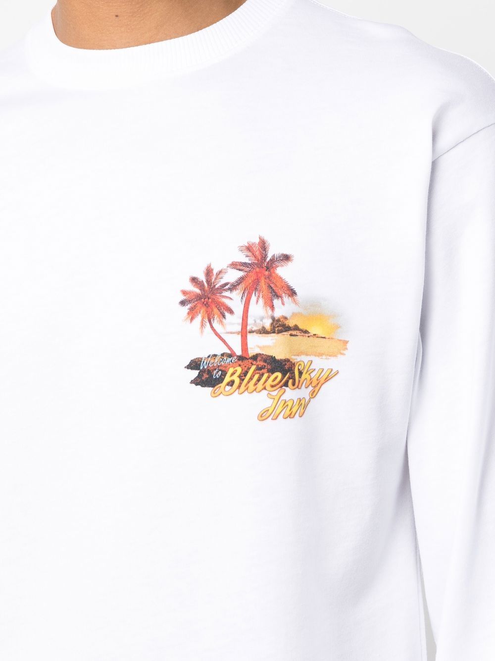 Blue Sky Inn Logo long sleeve t-shirt – Cotton 100% - view 2