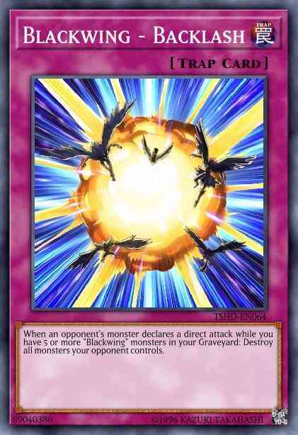 Yu-Gi-Oh! Blackwing - Backlash - TSHD-EN064 - Rare - 1st Edition