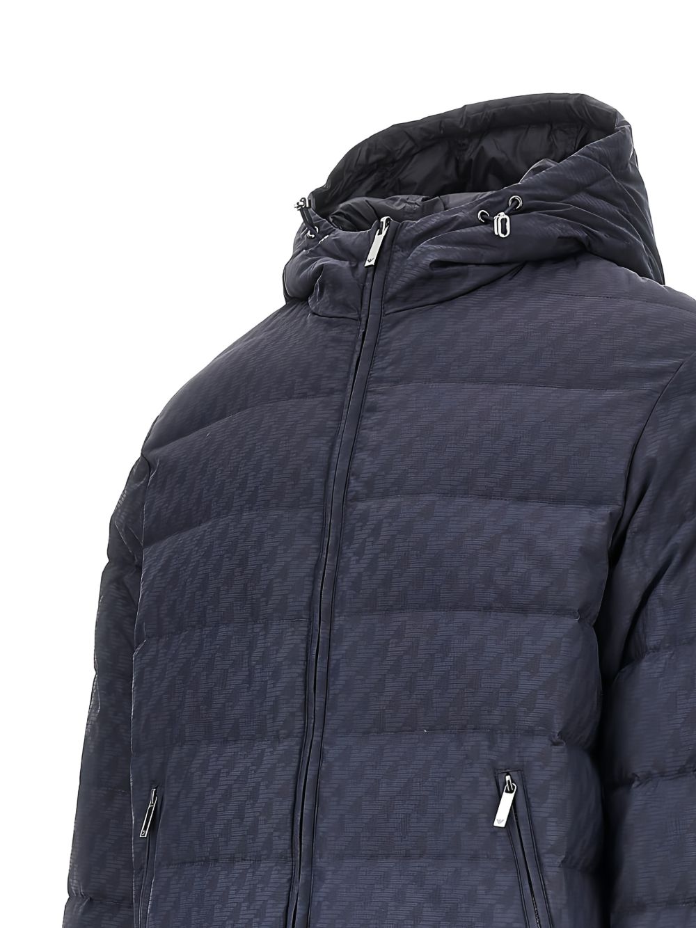 Emporio Armani Coats NAVY – 100% Polyamide - view 2