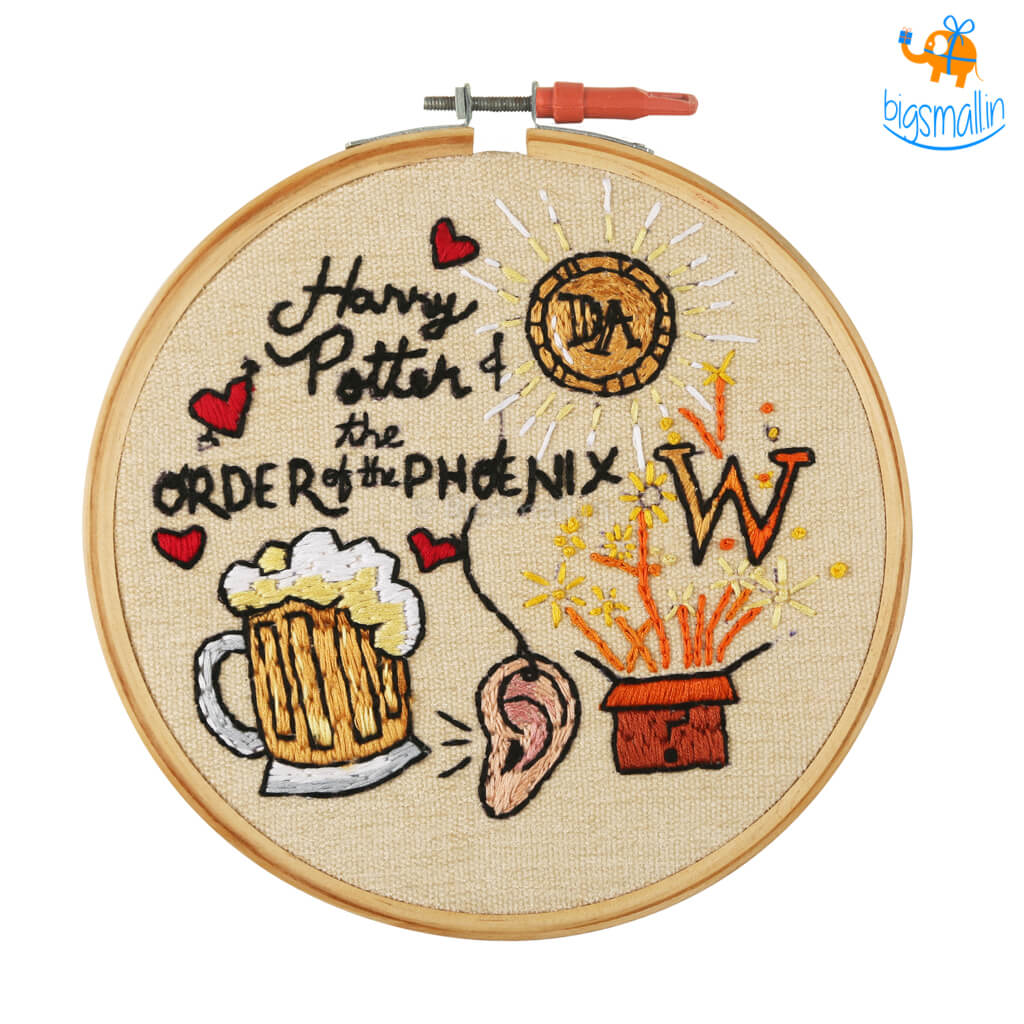 Hoop-Broideries Harry Potter Embroidery Hoop Art - view 21