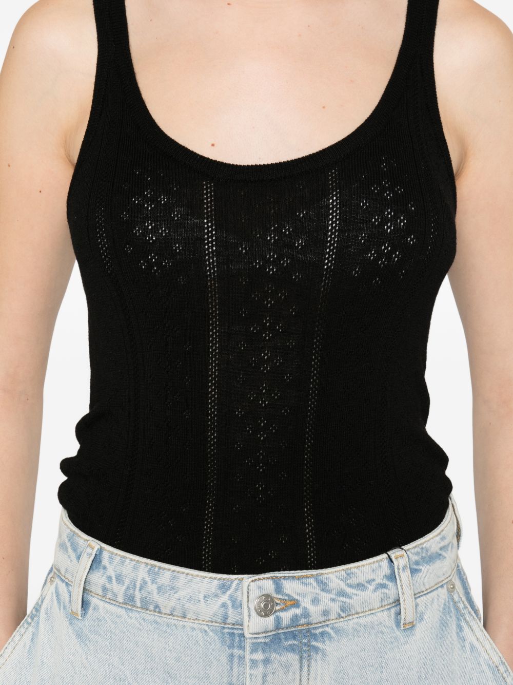 Herskind Hedra wool tank top - view 5
