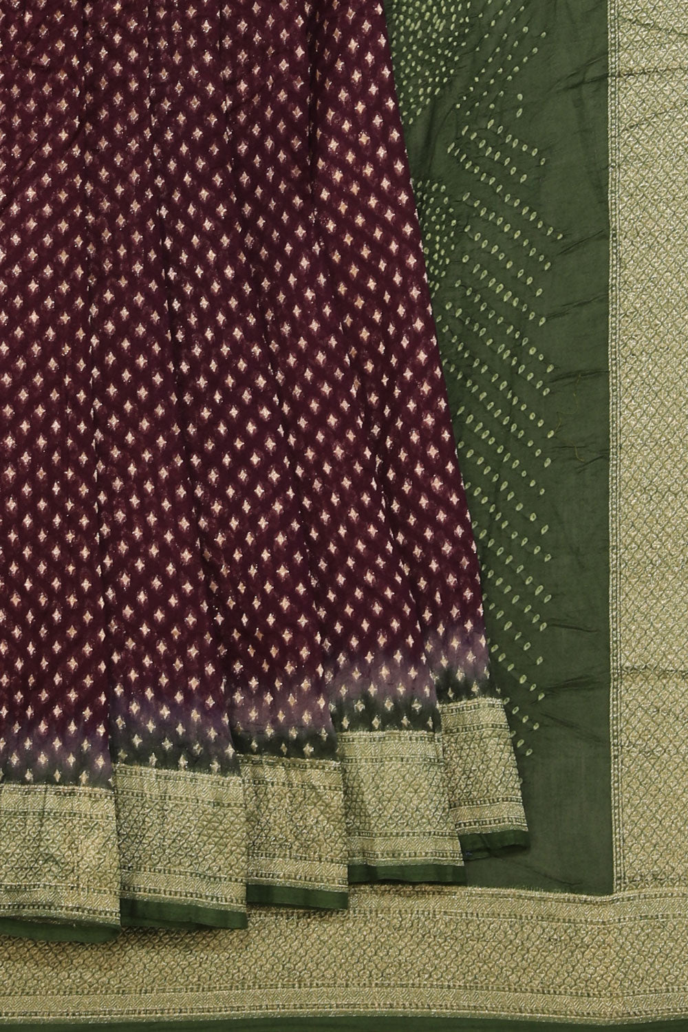 Kalanjali Gorgeous Bandhani Saree – Women's