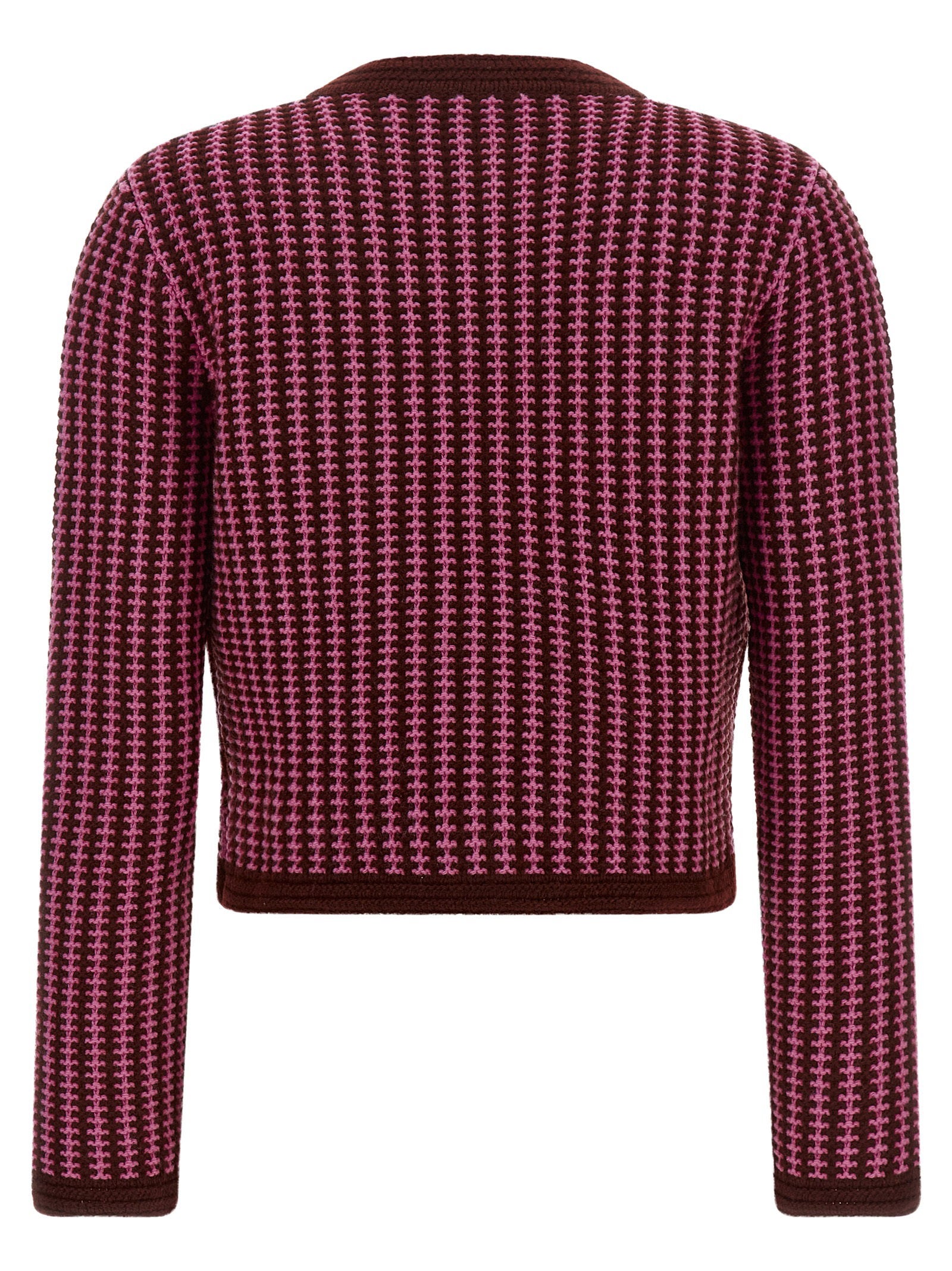 Versace Crochet Cardigan – 100% virgin wool - view 2