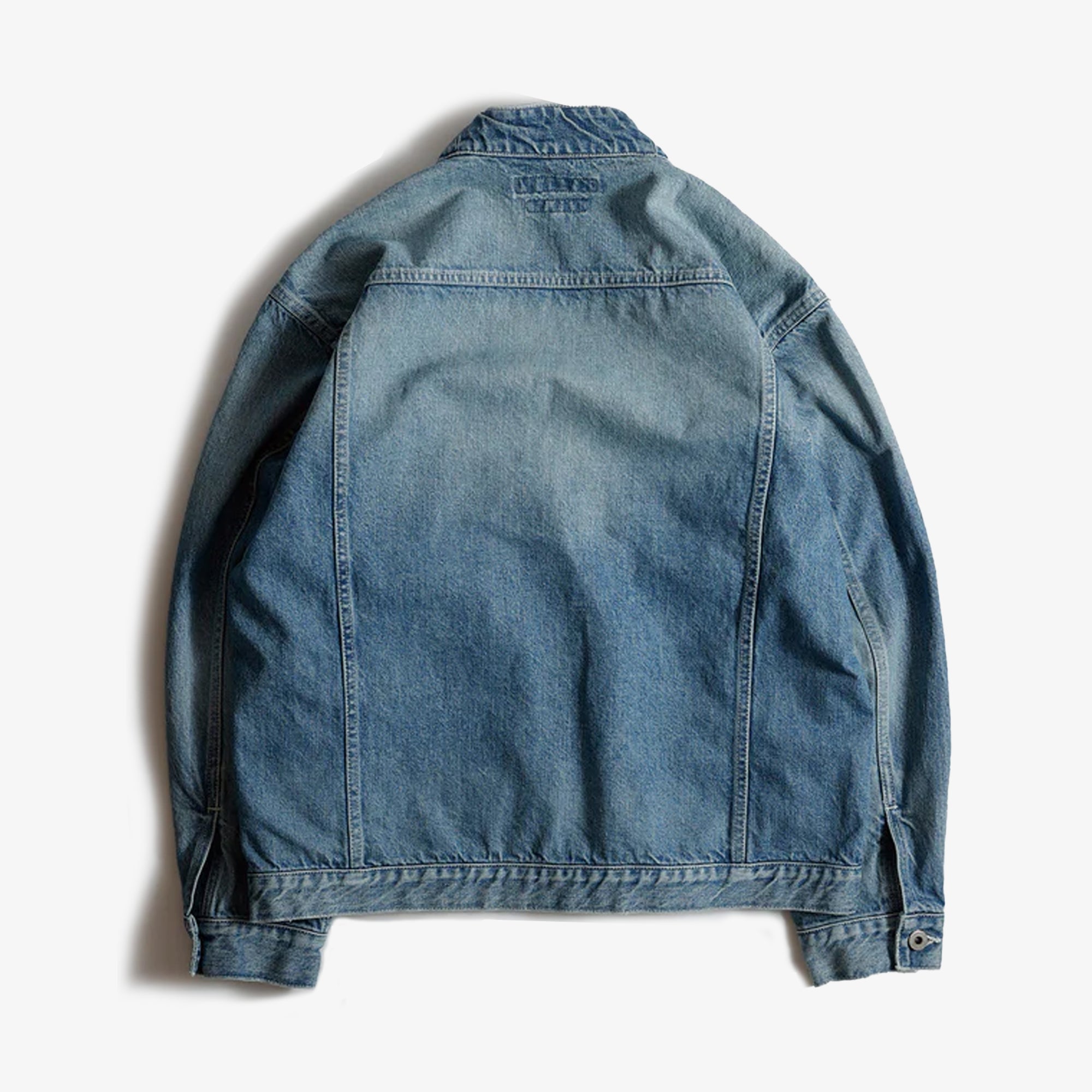 Fdmtl | Denim Haori Jacket 4yr Wash { Indigo - view 2