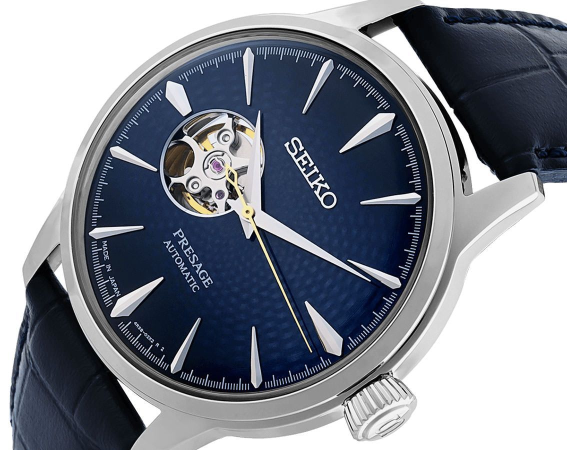 Seiko Presage Blue Dial Men 40.5mm - view 2