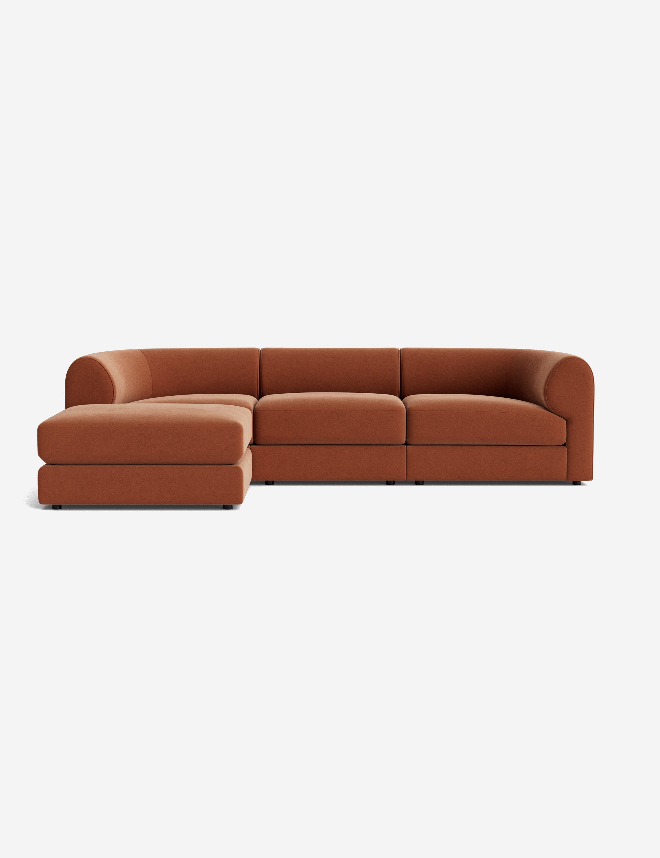 Lulu and Georgia Sergio Modular Sectional Sofa With Ottoman - view 6