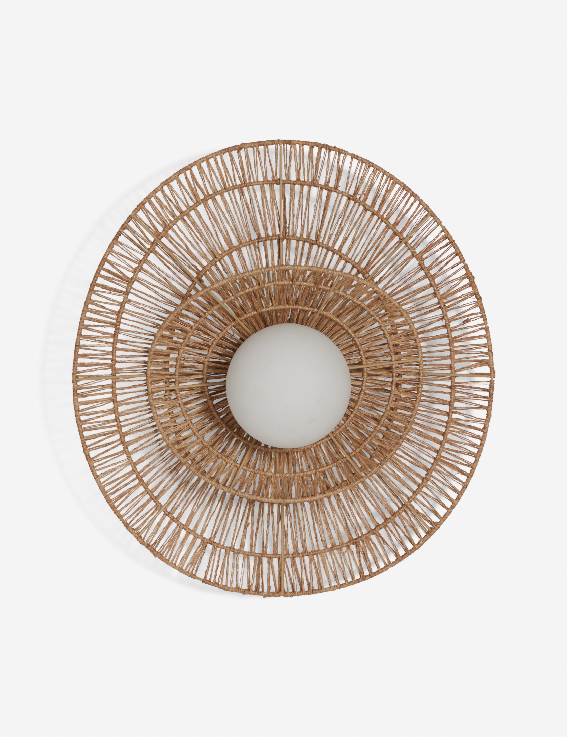 Lulu and Georgia Valar Double Tier Sconce – Natural