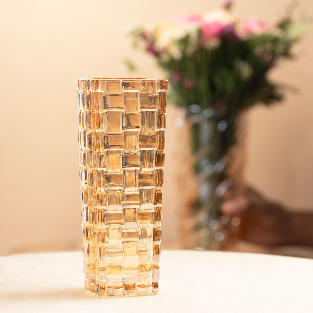 Cpensus Cube Style Glass Vase - view 2