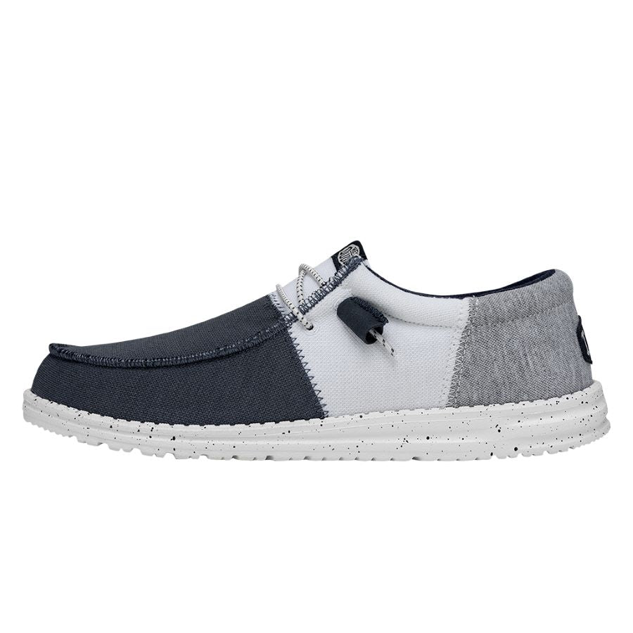 HEYDUDE shoes Wally Tri Varsity - Navy – Men's