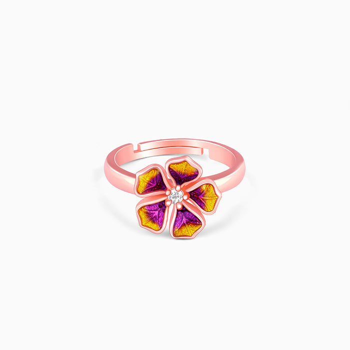GIVA Jewellery Rose Gold Bell Mallow Ring