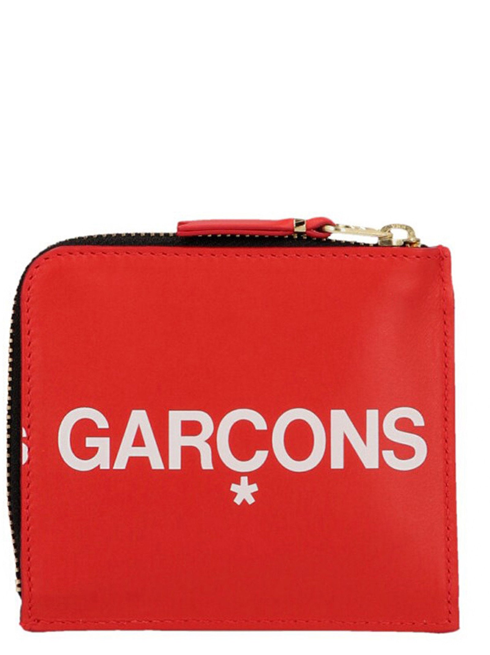 Comme Des Garcons Wallet Huge Logo Wallet – 100% cow leather - view 2