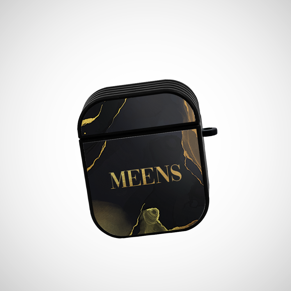 Cover It Up Custom golden ink Glass Airpods 1st Gen Case Covers