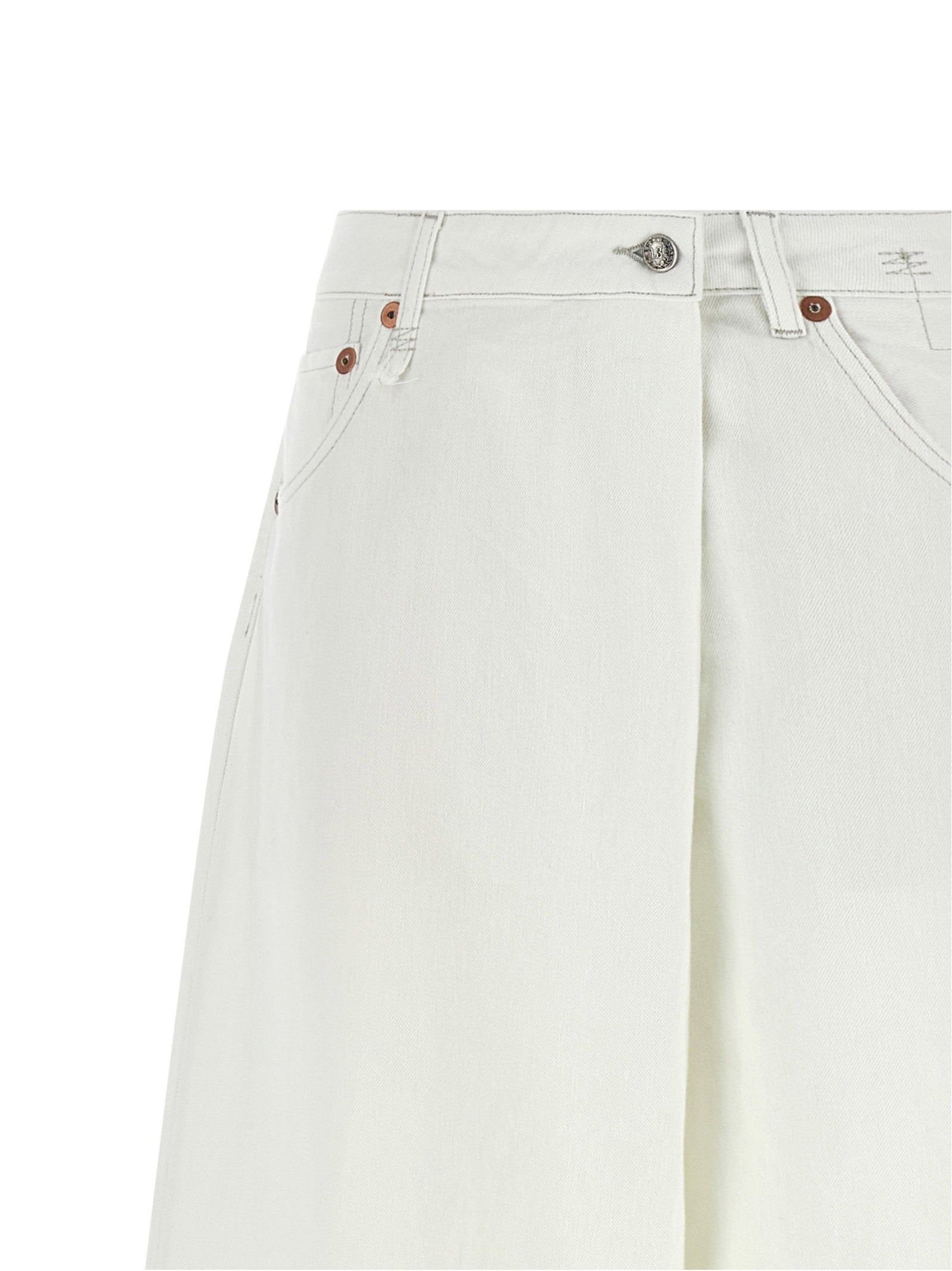 R13 Nico Wrap Jeans – 67% cotton 33% paper - view 3