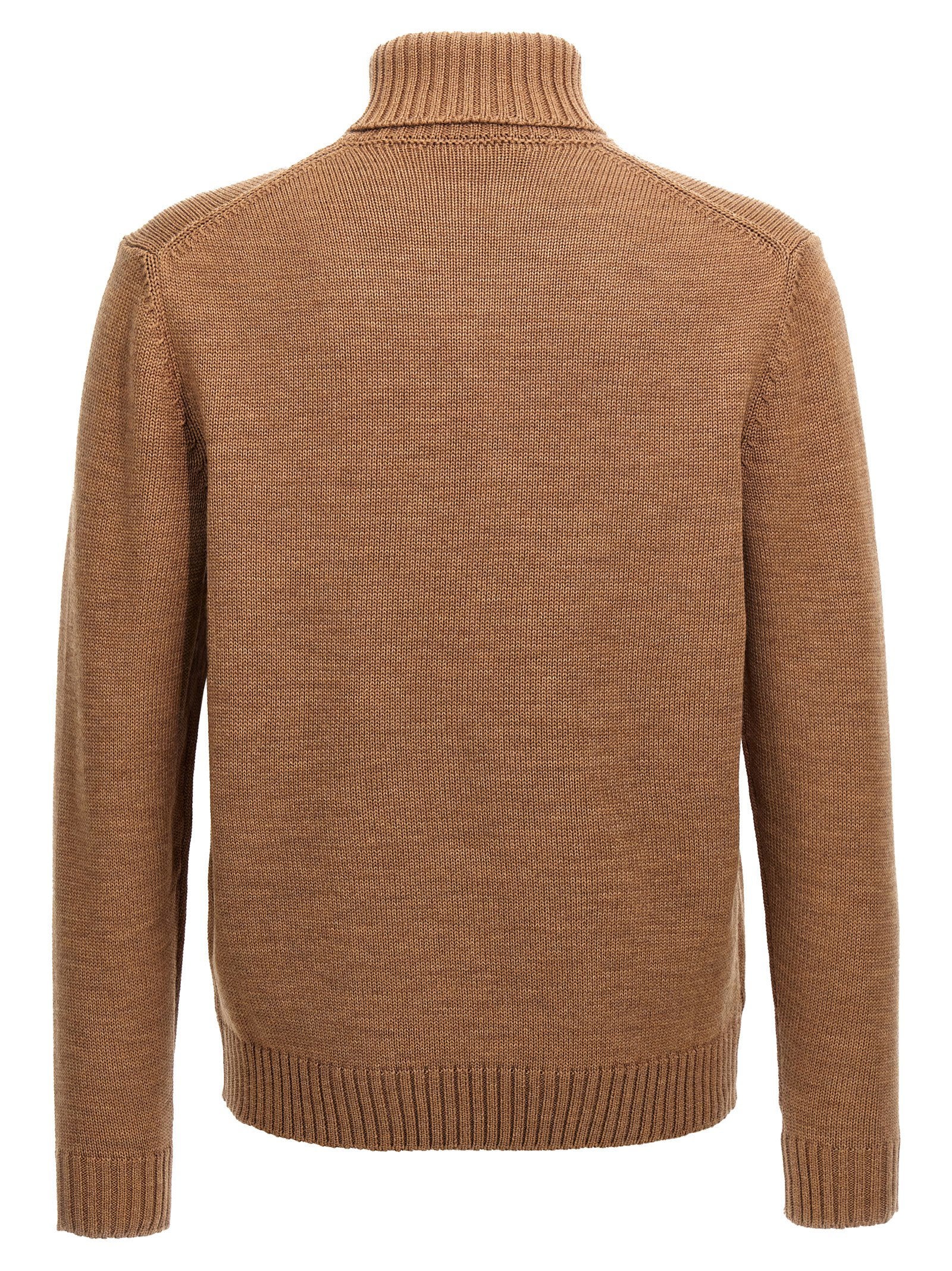 Zanone Turtle-neck Sweater – 100% virgin wool - view 2
