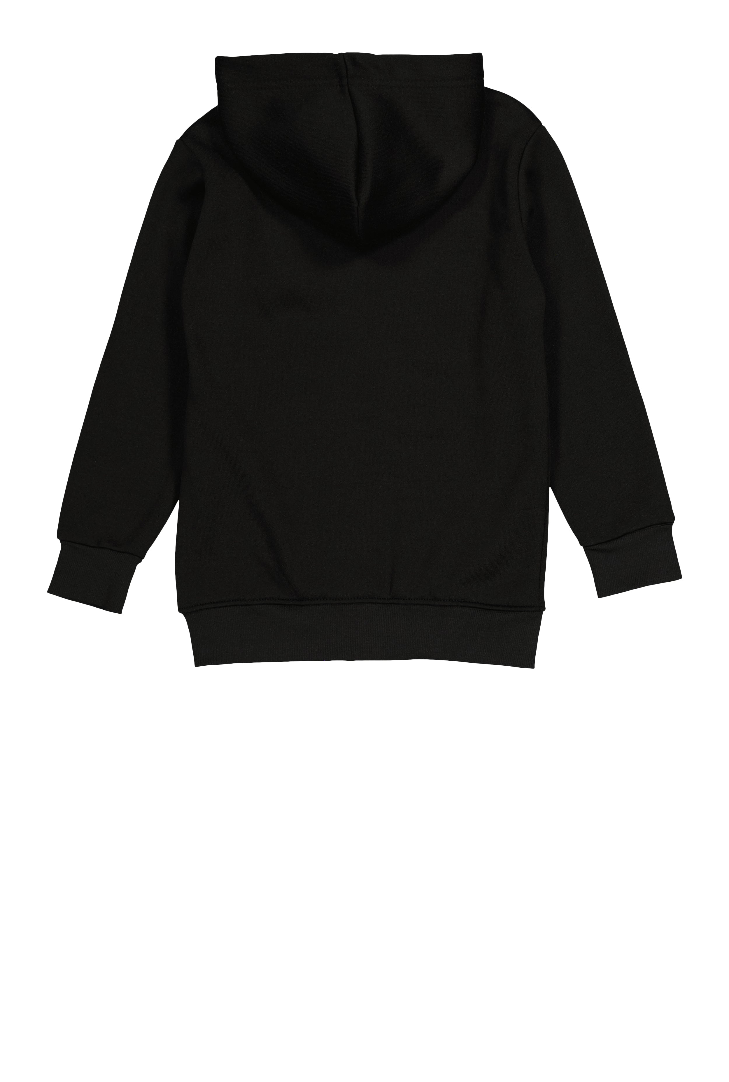 Rainbow Shops Boys Fleece Zip Front Hoodie - view 2