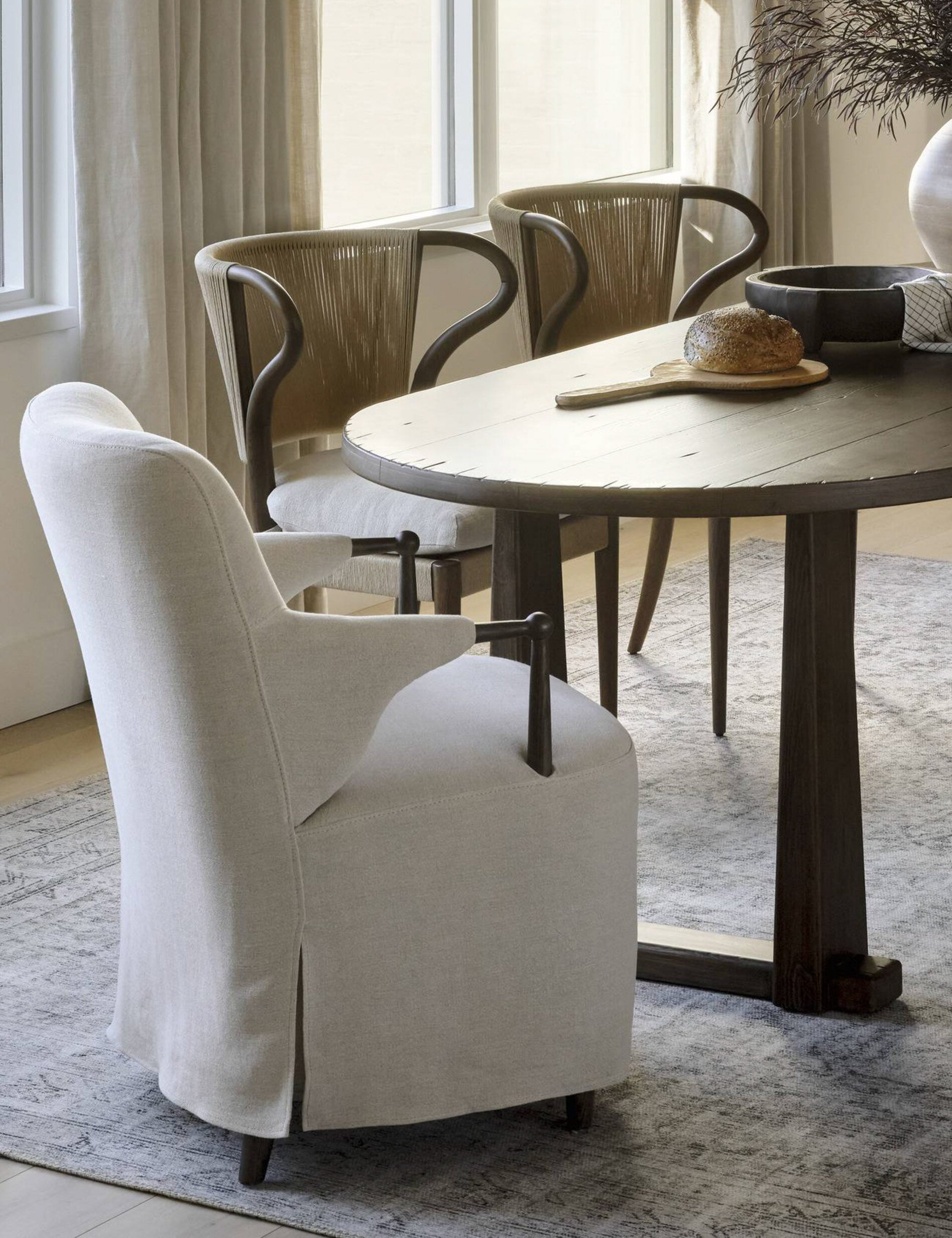 Lulu and Georgia Ayla Dining Table by Amber Lewis x Four Hands - view 6