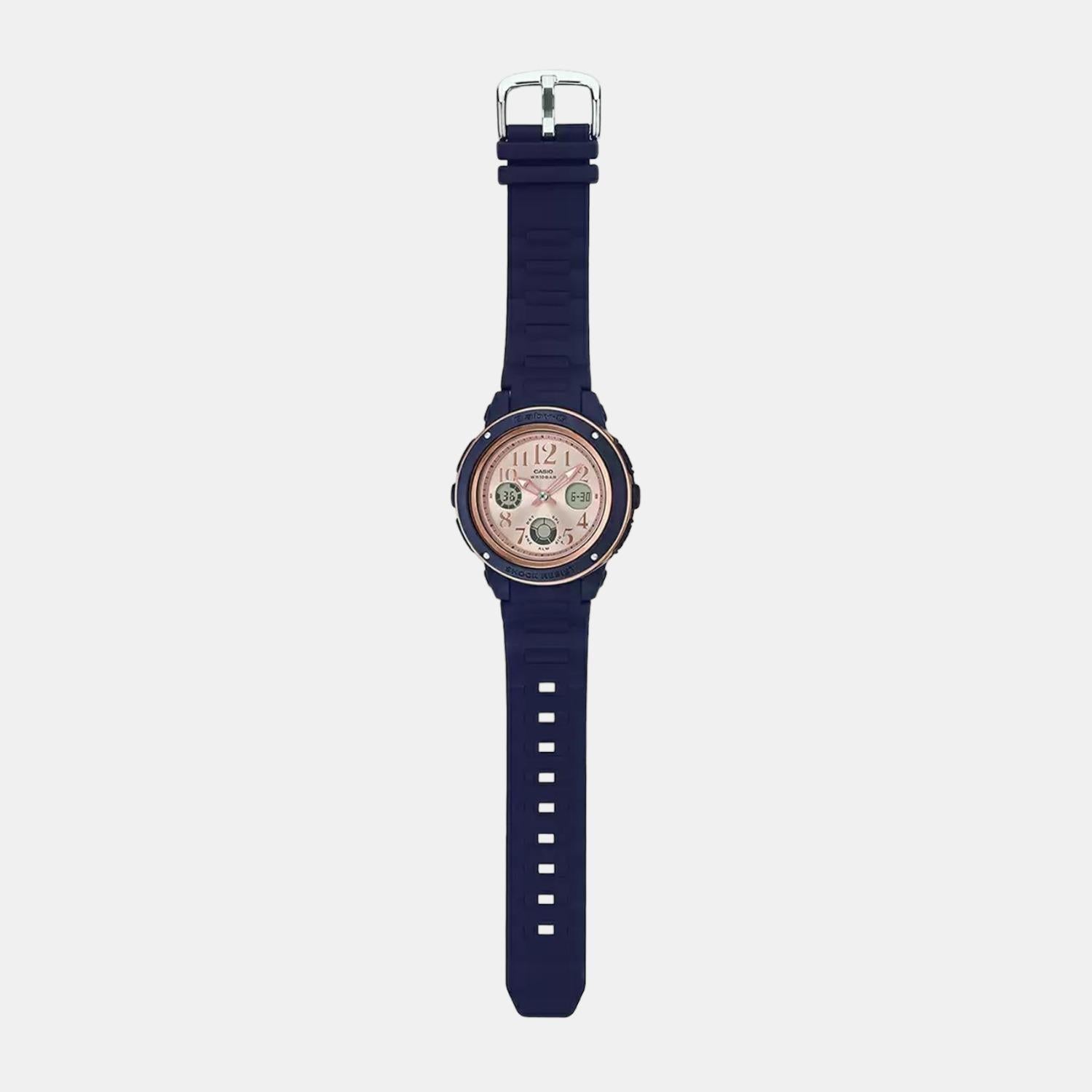 Casio Baby-G Women Quartz Rose Gold Dial Analog-Digital Resin Watch BX136 - view 6