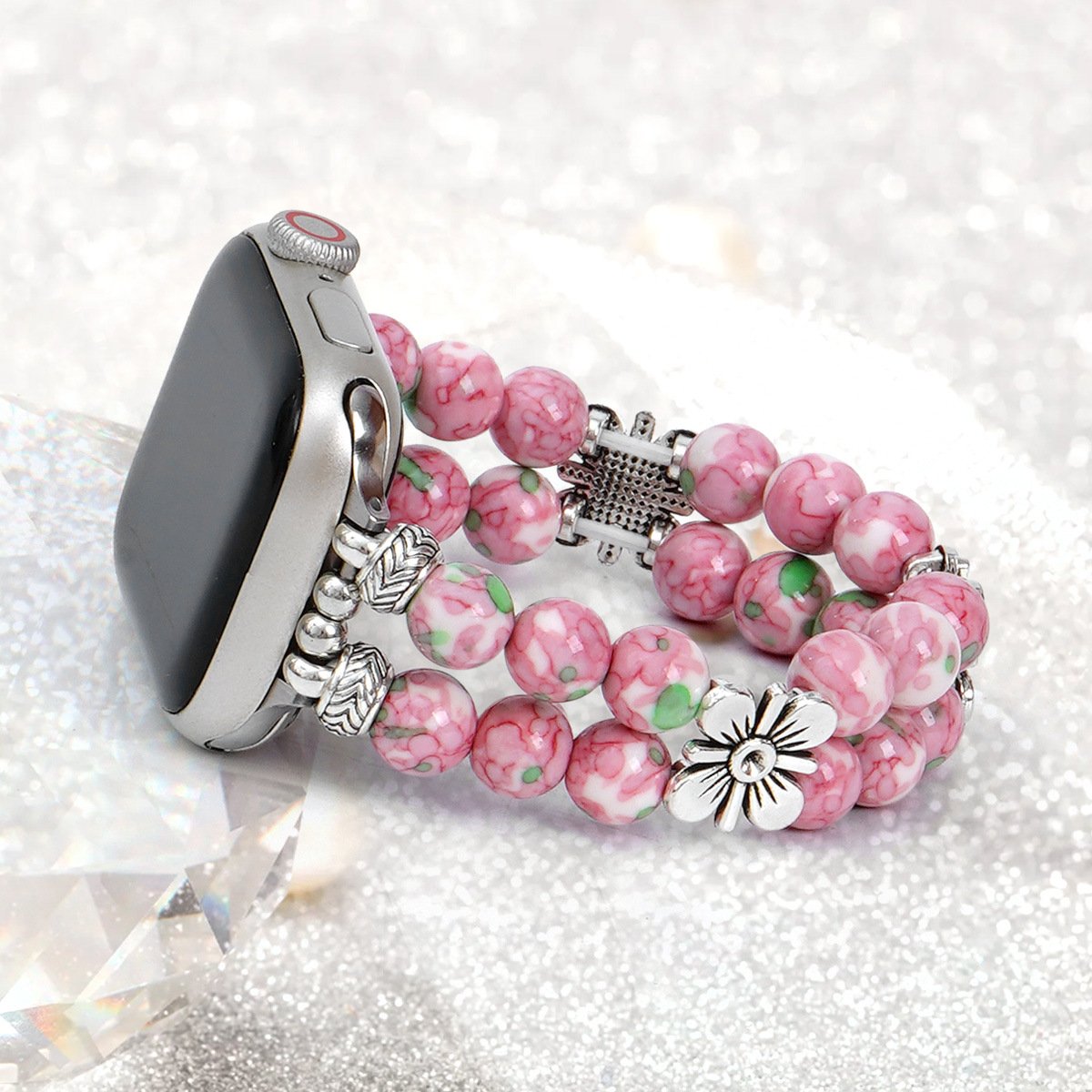 Peeperly Artisanal Beaded Harmony Bracelet for Apple Watch - view 2