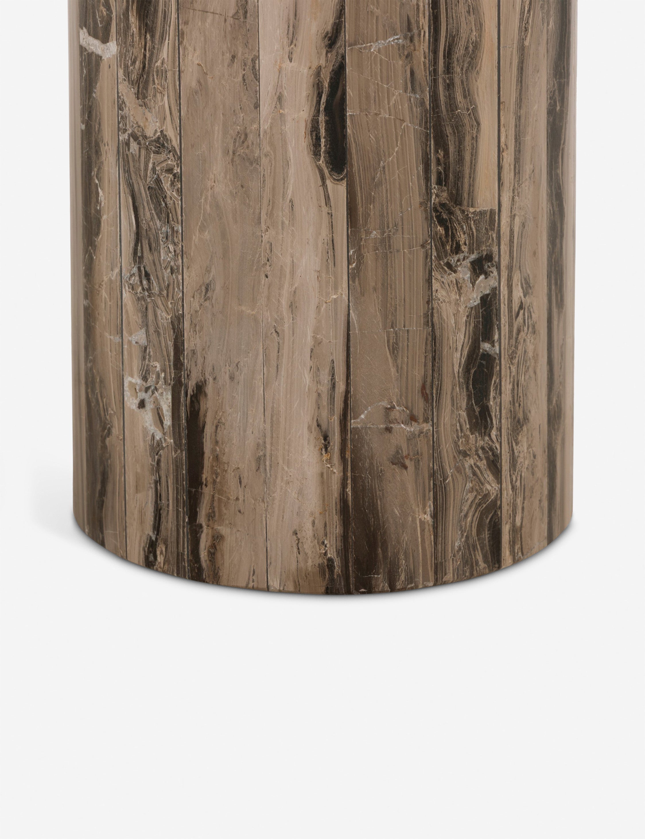 Lulu and Georgia Carlo Desk – Brown Marble - view 9