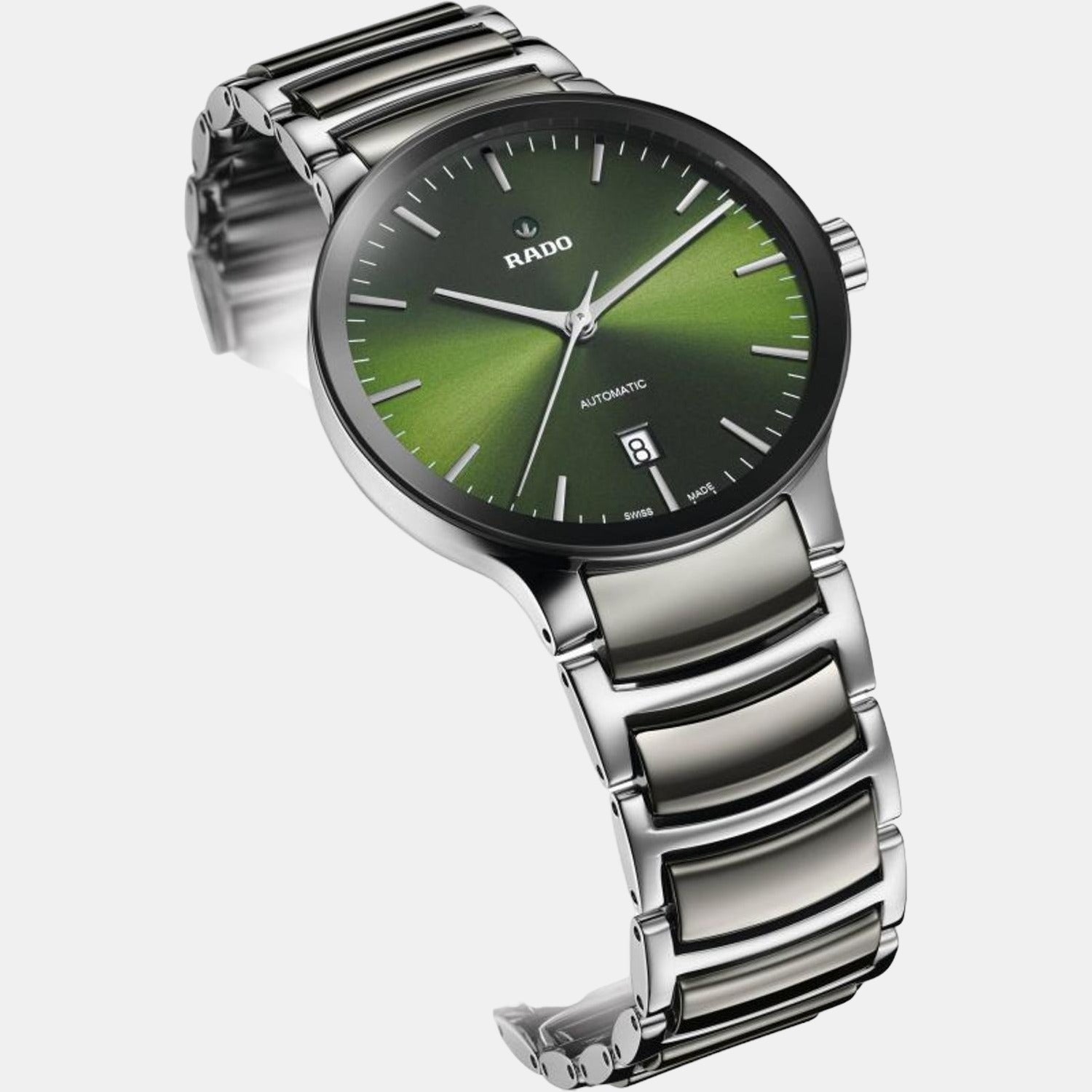 Rado Centrix Men Automatic Green Dial Analog Stainless Steel Watch R30010312 - view 3