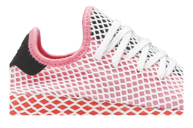 adidas Deerupt Core Black Chalk Pink (Women's) - view 2