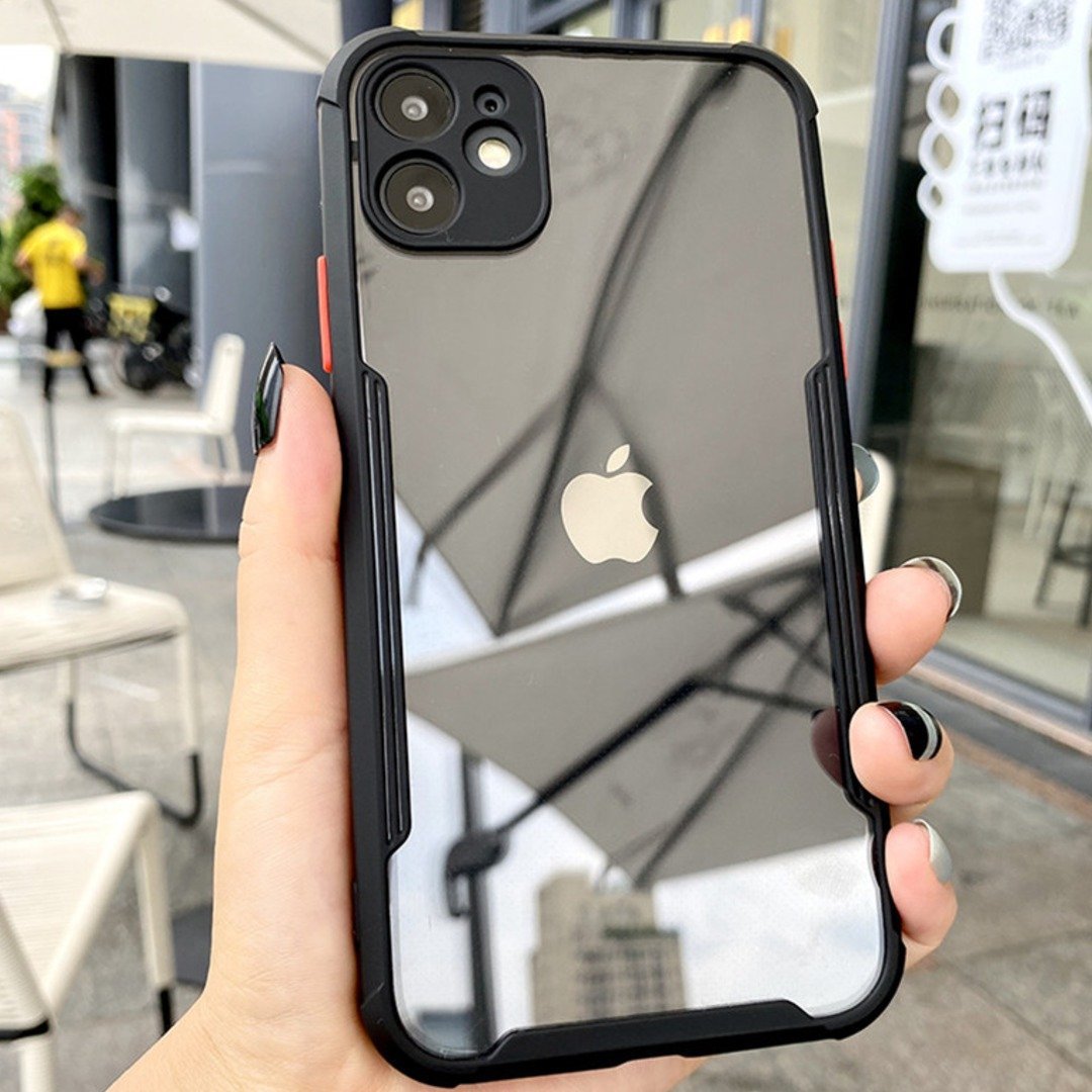 Apple iPhone 11 Shockproof Bumper Phone Case with Camera Protection