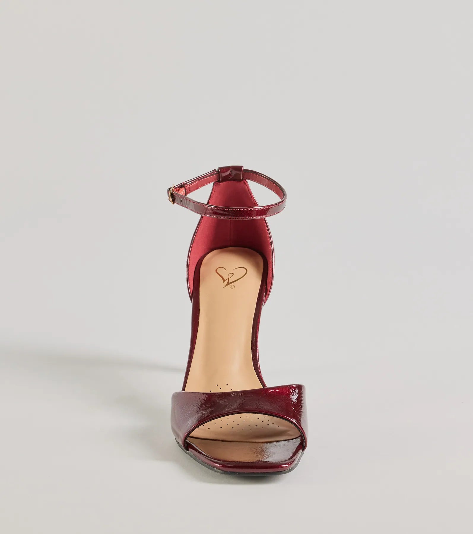 Windsor Sleek And Fab Strut Stiletto Heels – WINE - view 3