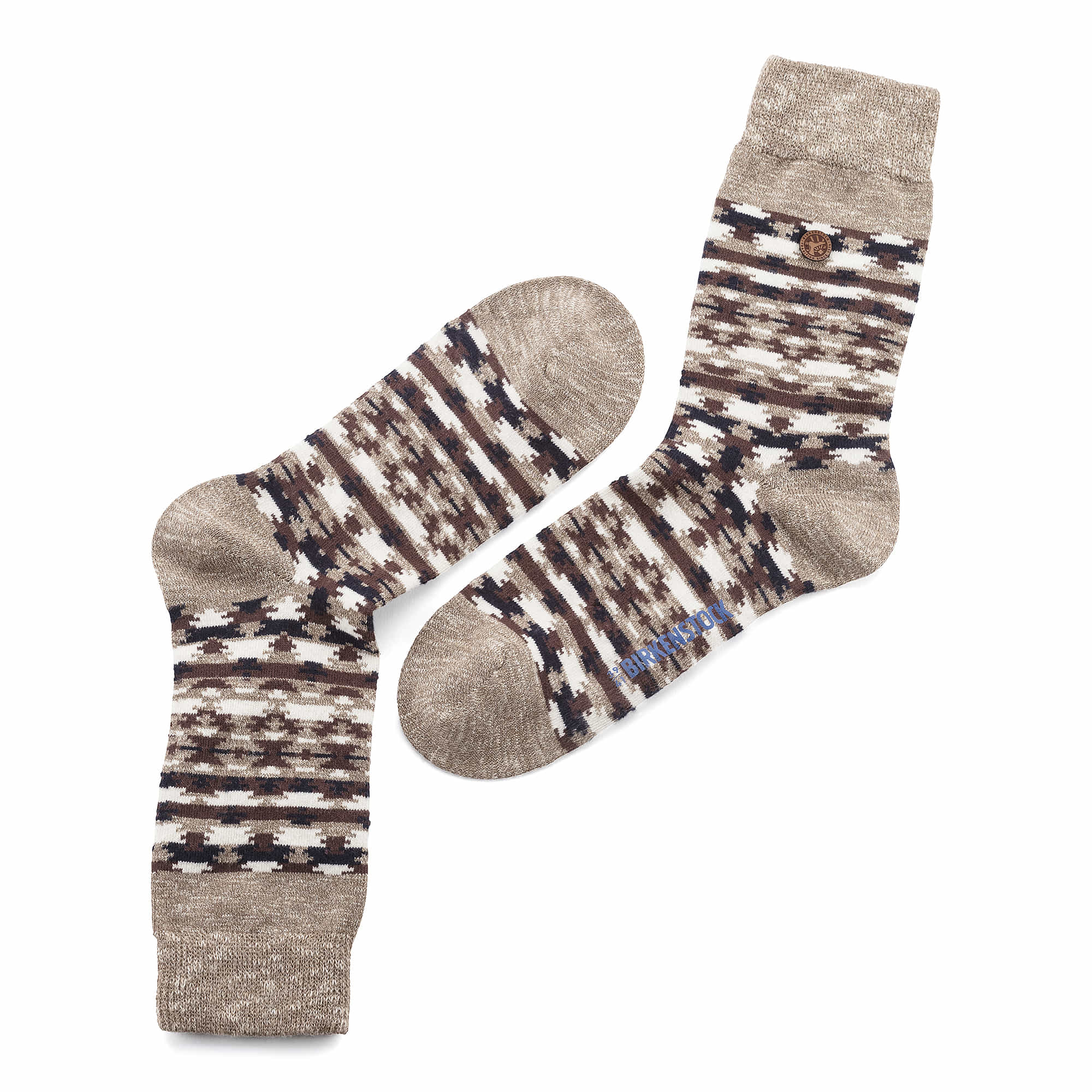 Birkenstock Linen Socks – Green Green