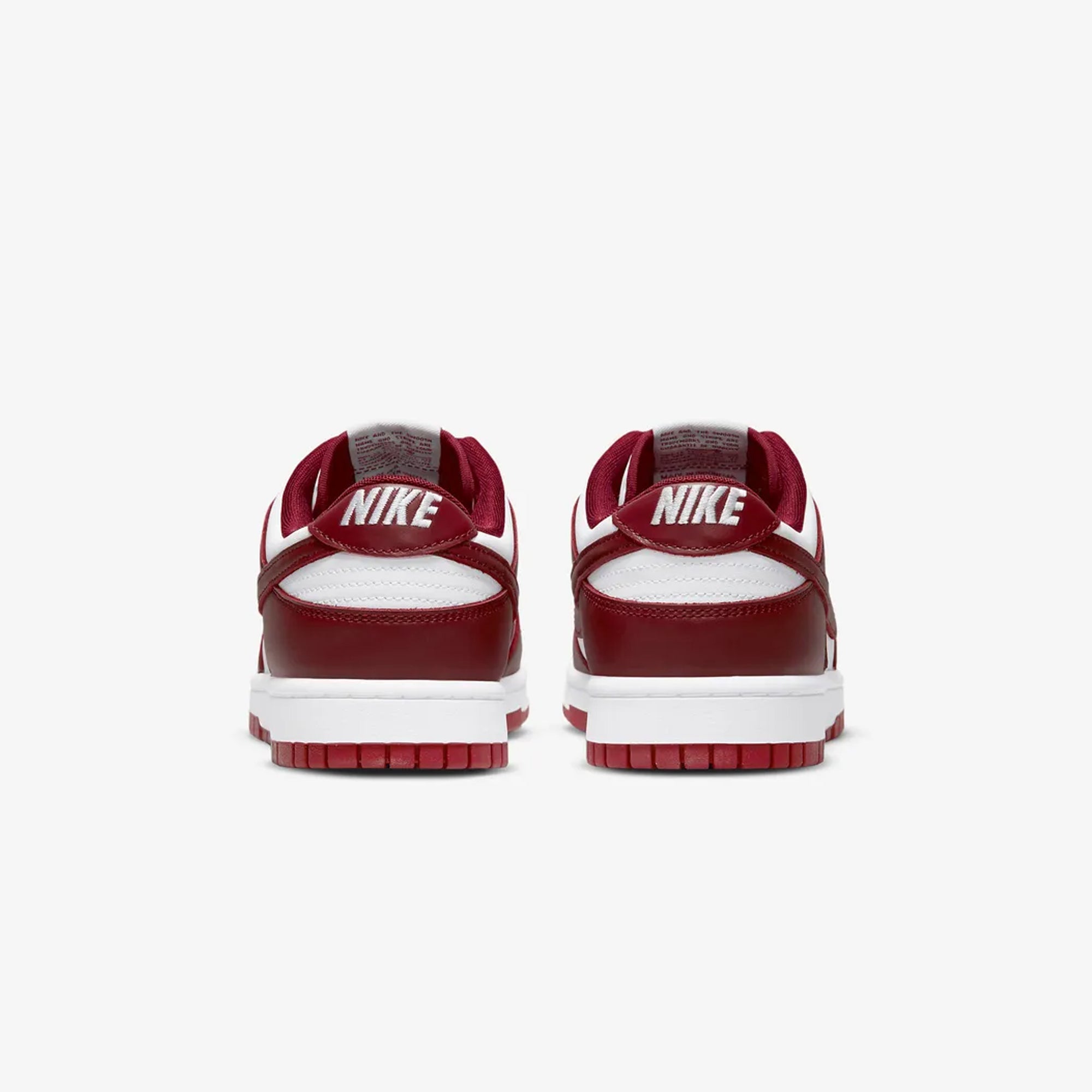 Nike | DUNK LOW RETRO { TEAM RED/TEAM RED-WHITE - view 2