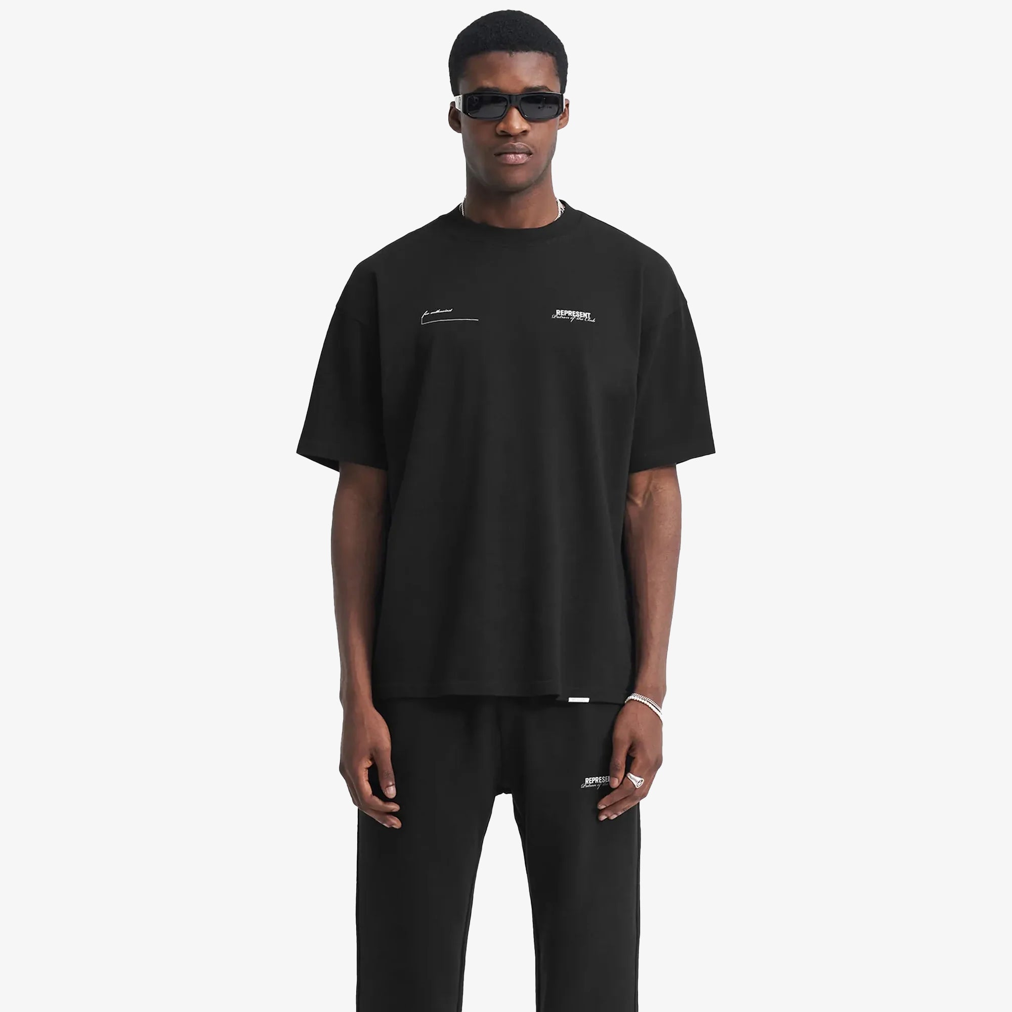 Represent | Patron Of The Club T-shirt { Black