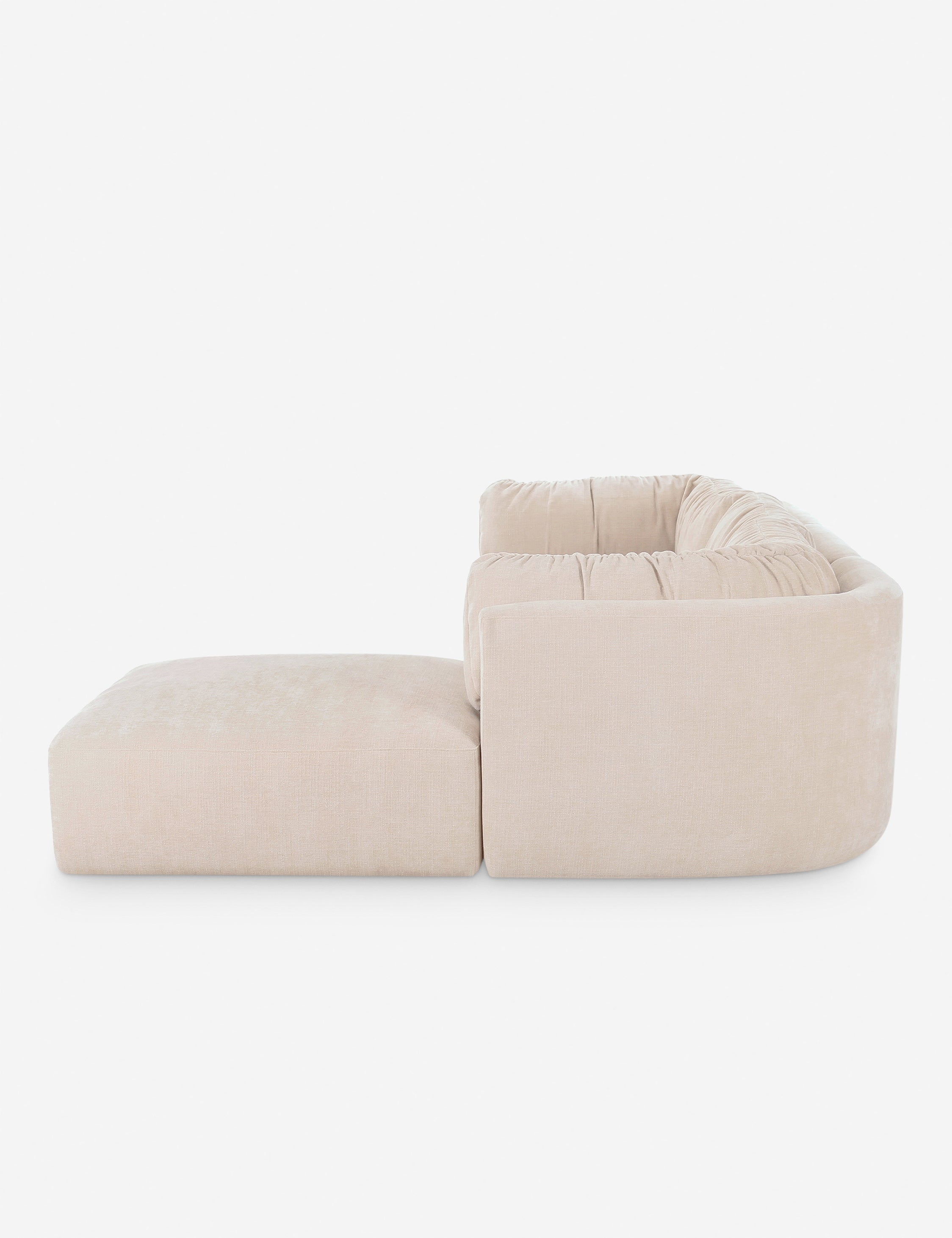 Lulu and Georgia Marona Modular 4-Piece Chaise Sectional Sofa - view 12