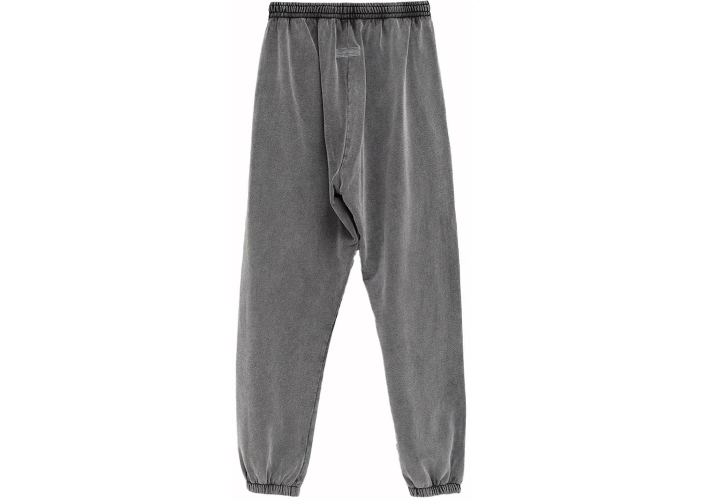 Acne Studios Logo Sweatpants Faded Black Bm0 - view 2