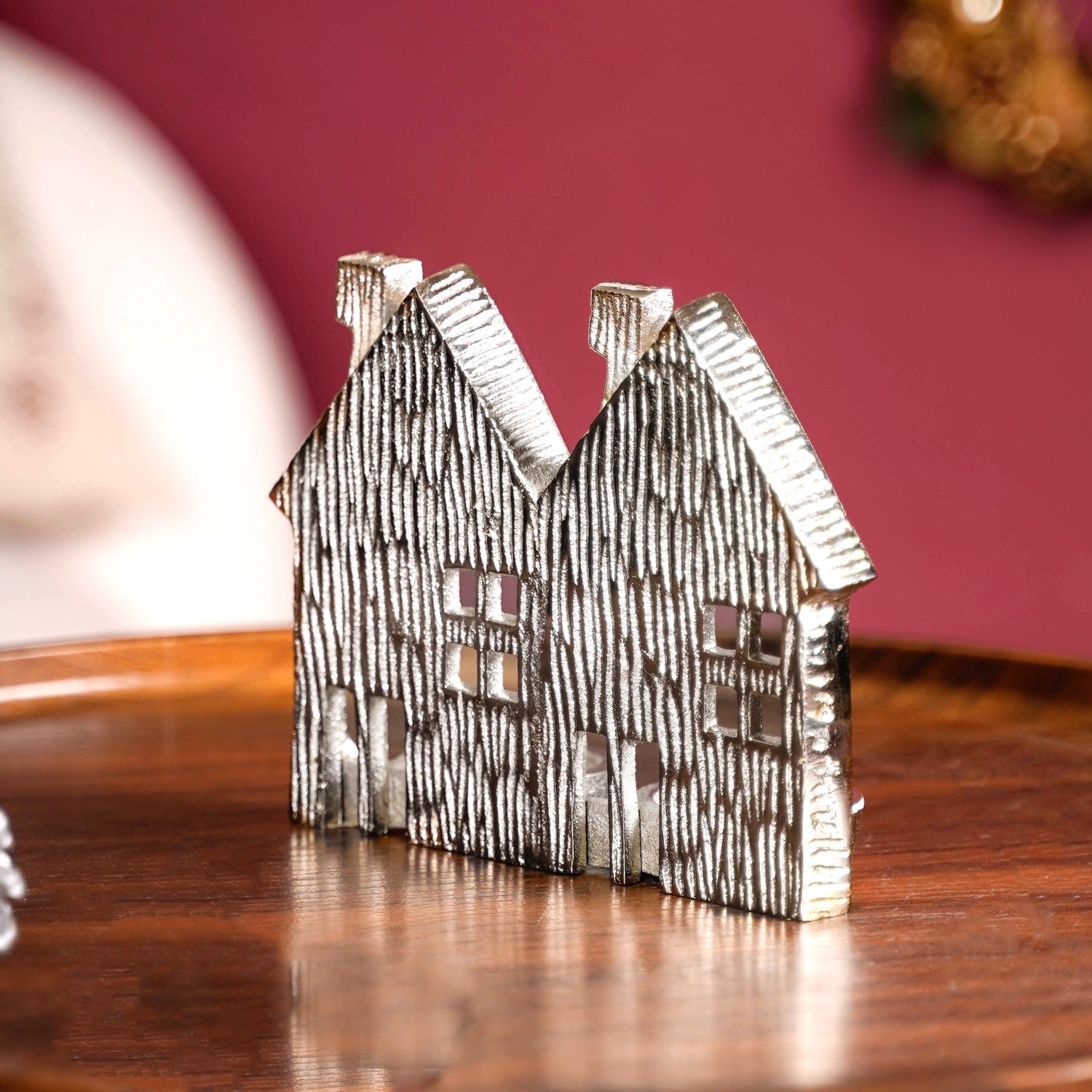 Nestasia Row Houses Tea Light Candle Holder - view 6