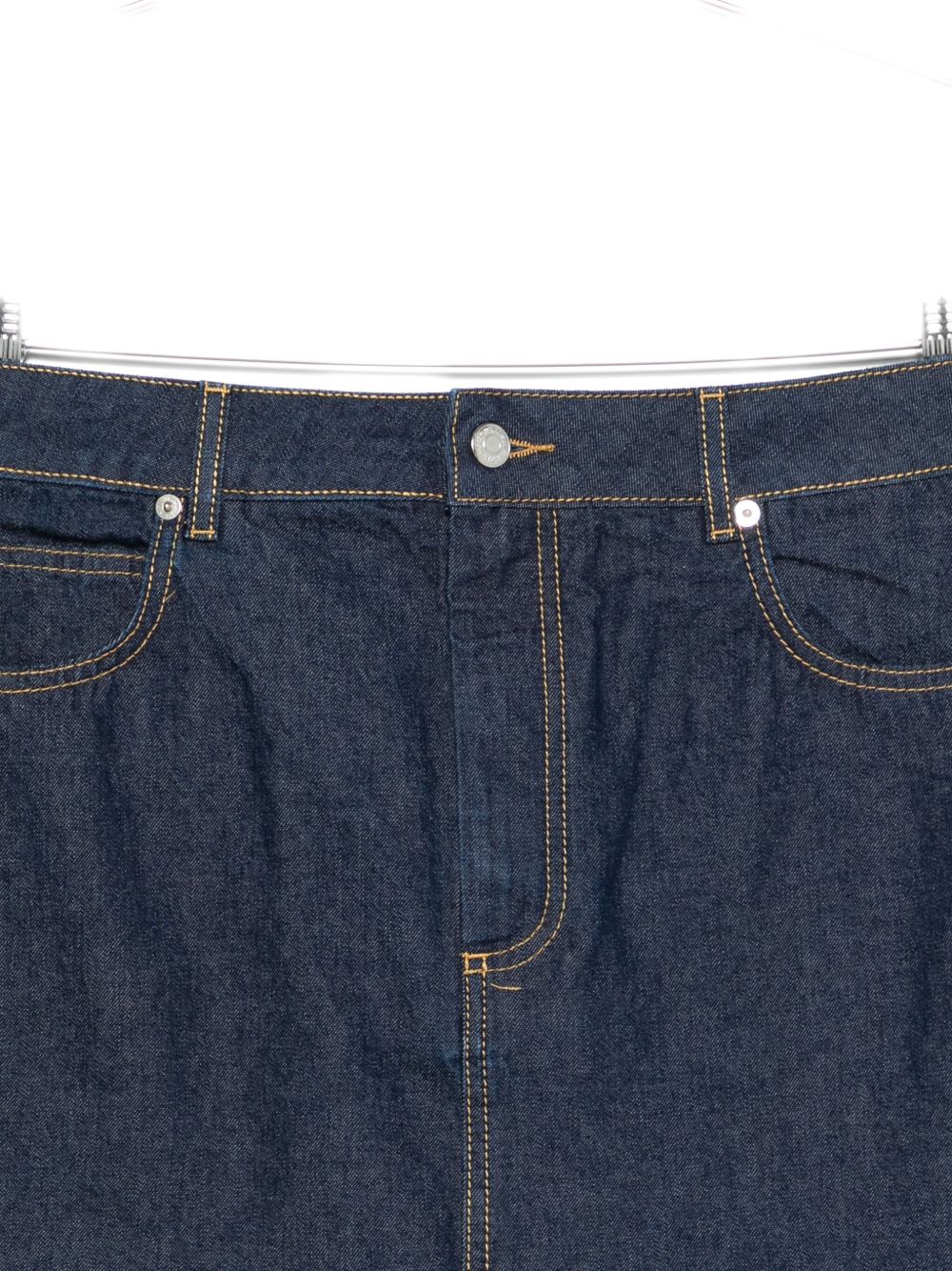Maison Kitsuné denim mini skirt – Outer: Cotton 100% - view 2