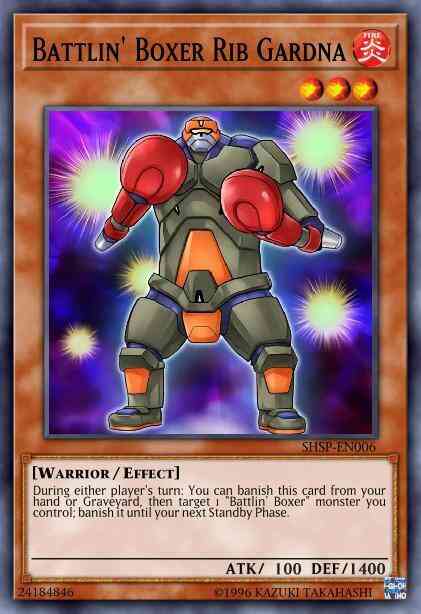 Yu-Gi-Oh! Battlin' Boxer Rib Gardna - MP14-EN130 - Common - 1st Edition