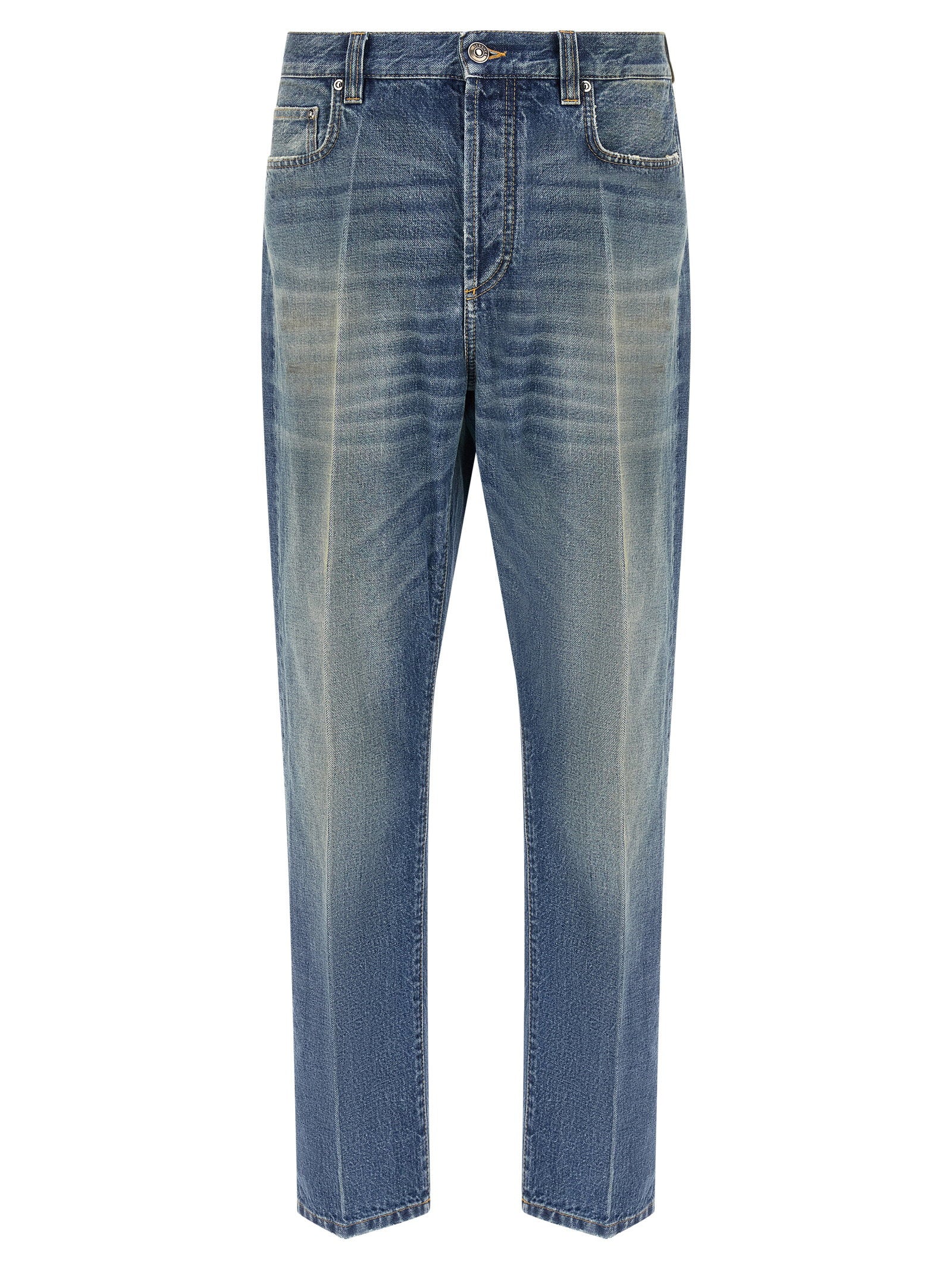 Versace Distressed Jeans – 100% cotton