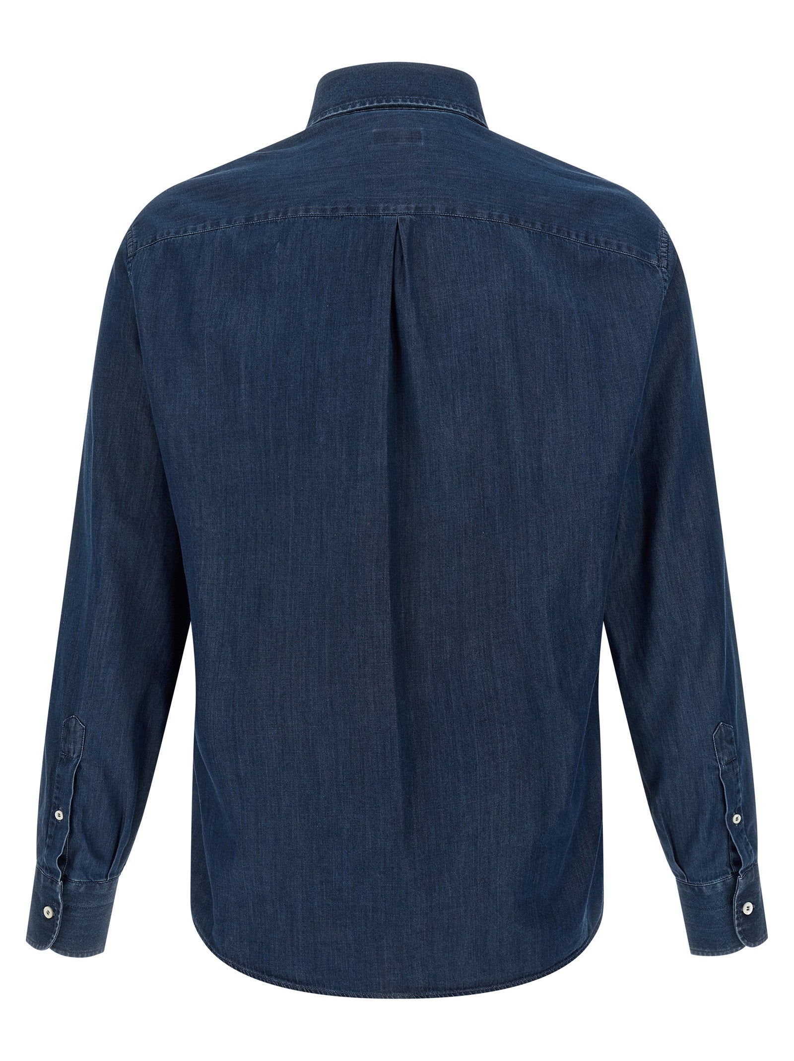 Brunello Cucinelli Lightweight Denim Shirt – 100% cotton - view 2