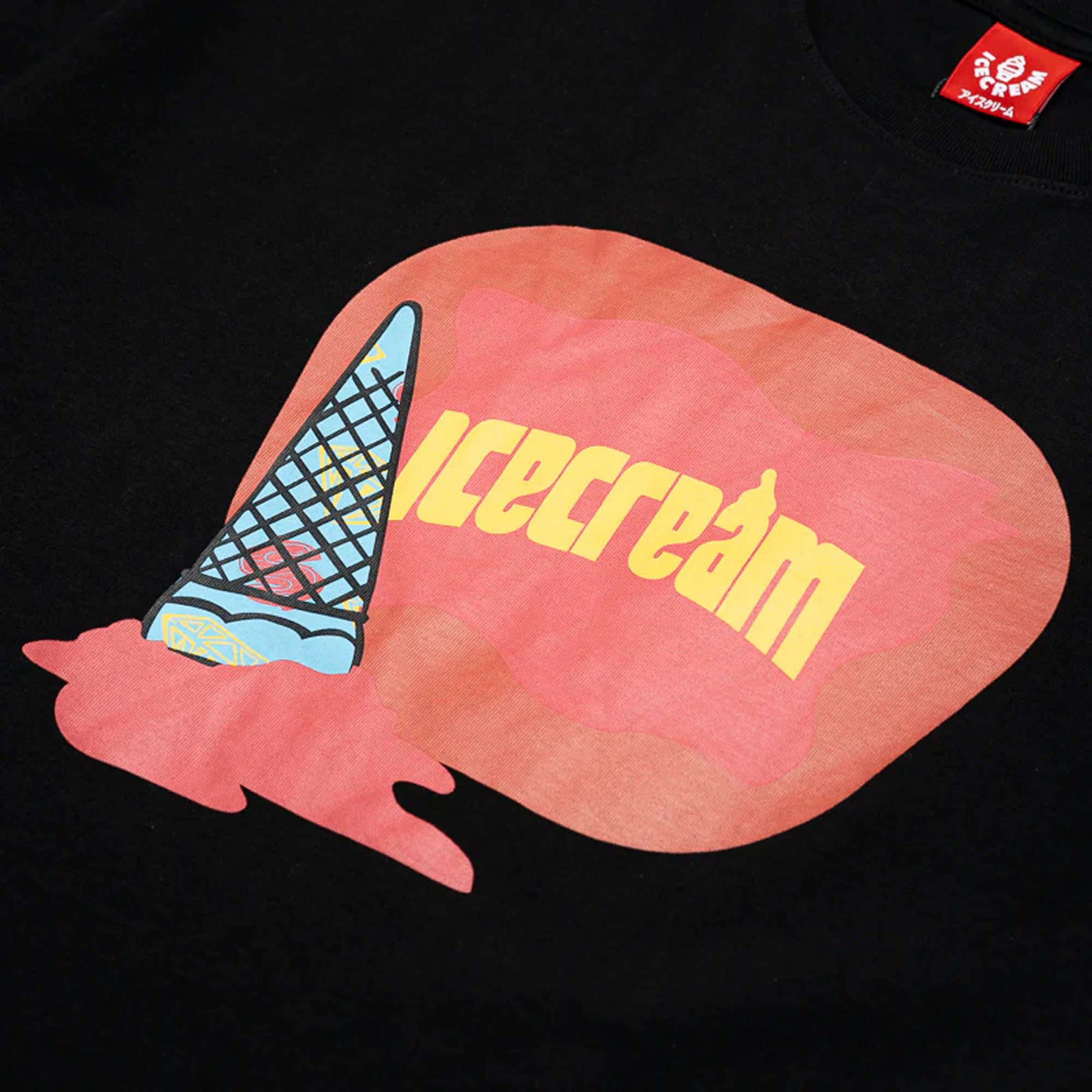 Icecream | CONE CLASSIC S/S TEE { BLACK - view 3