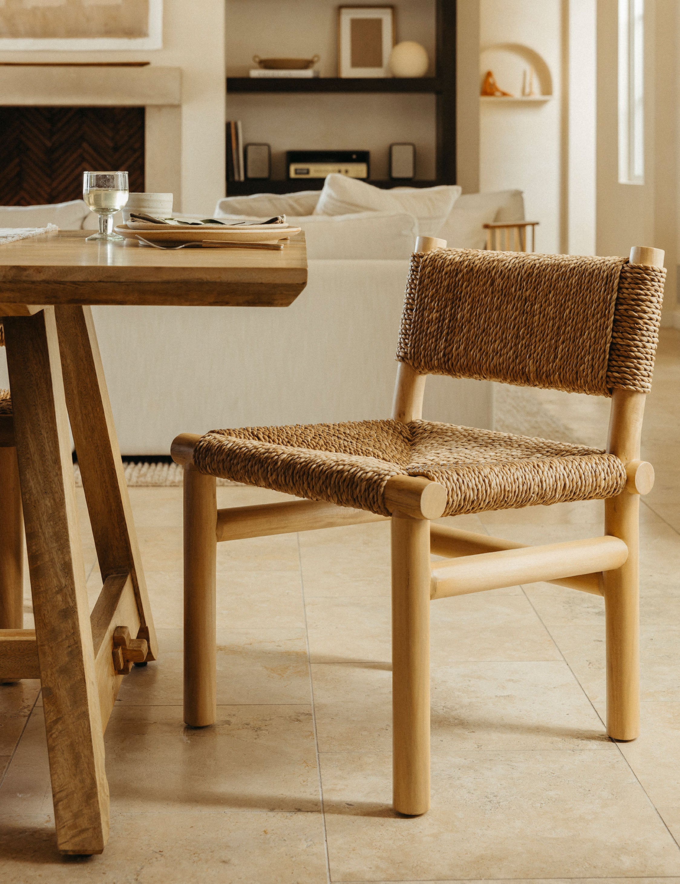 Lulu and Georgia Morales Dining Chair – Natural - view 5