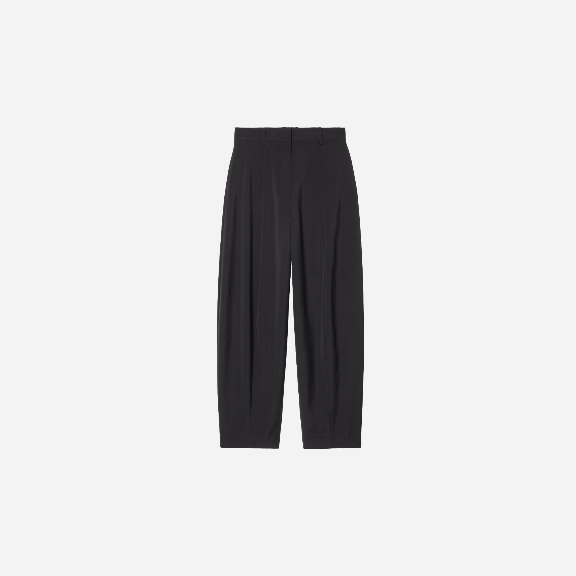 Cos Fluid Barrel-Leg Pants – Carbon