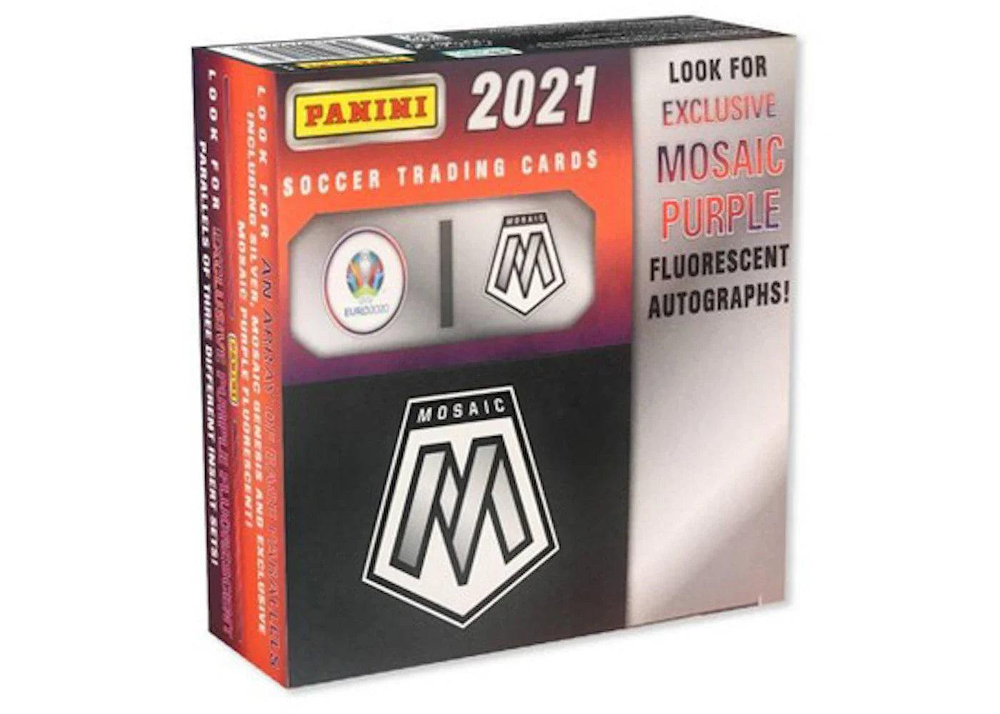 2020-21 Panini Mosaic UEFA Euro Soccer Retail Box