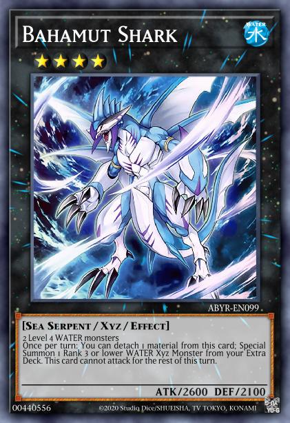 Yu-Gi-Oh! Bahamut Shark - PGL3-EN069 - Gold Rare - 1st Edition