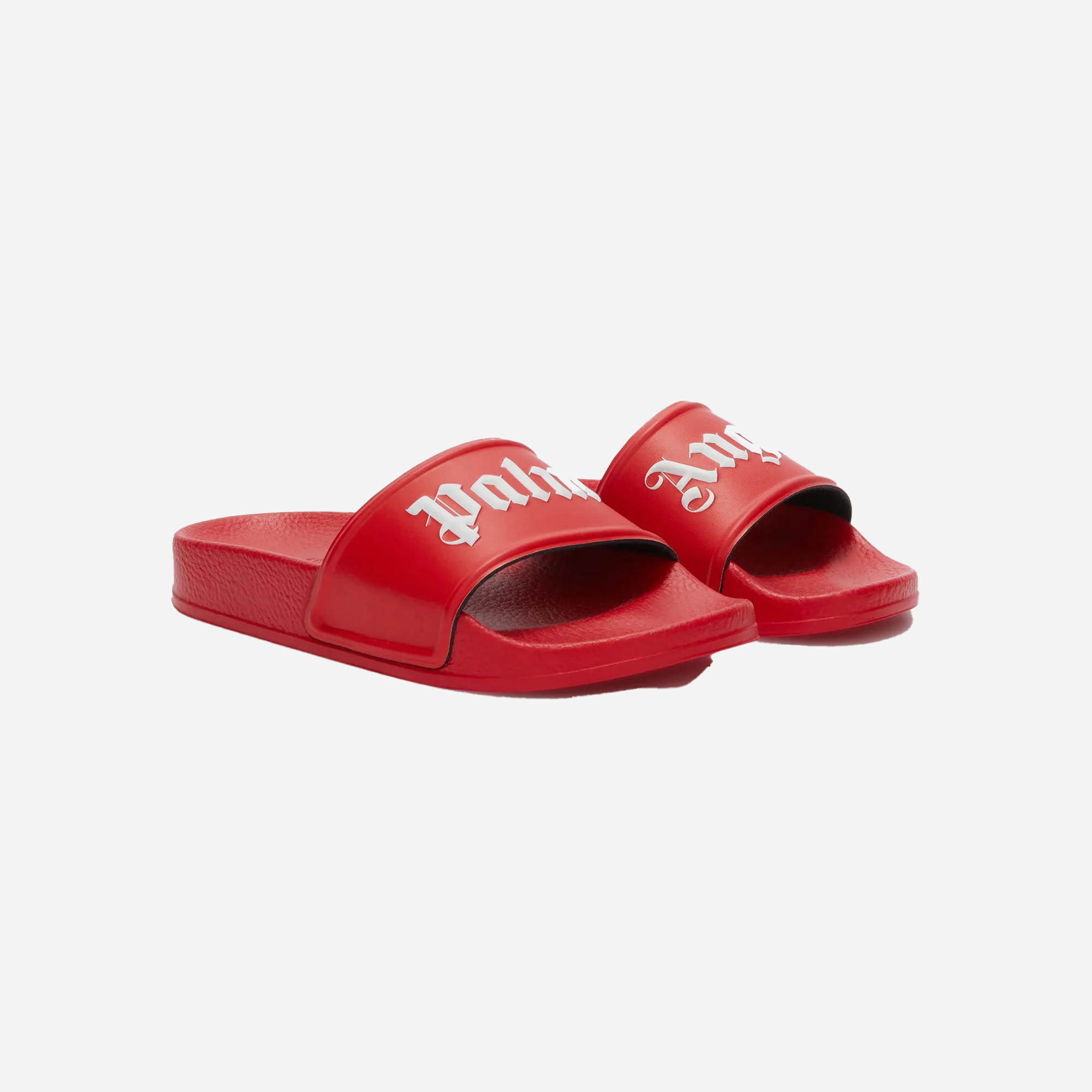 Palm Angels Pool Slides Red - view 2