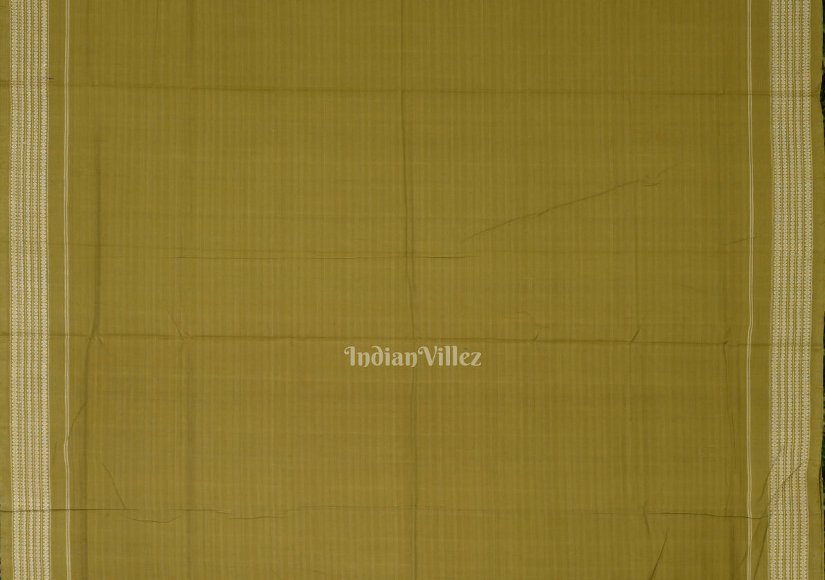 IndianVillèz Purple Mehendi Tribal Theme Odisha Sambalpuri Pure Cotton Saree - view 4
