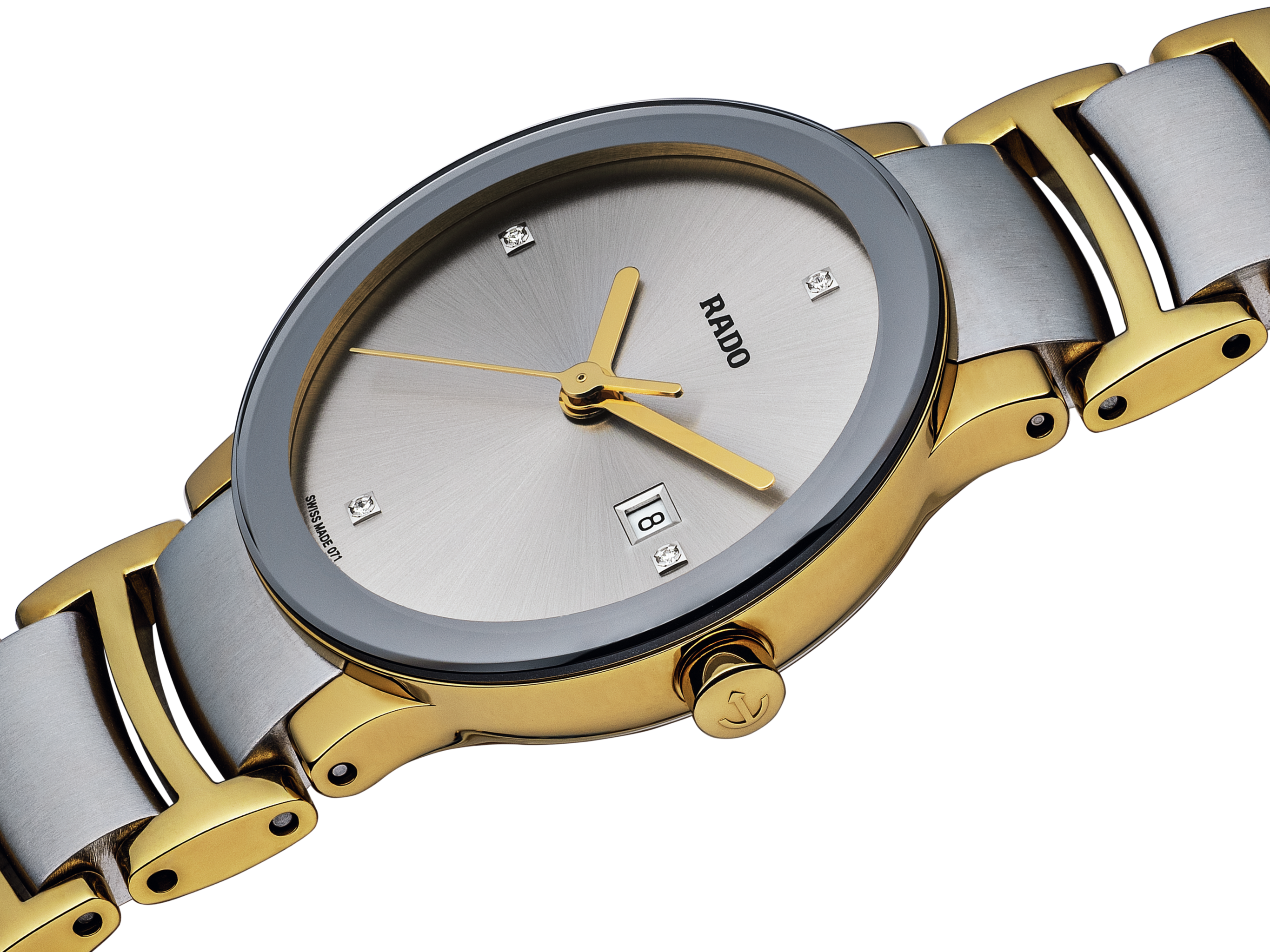 Rado Centrix Silver Dial Women 38mm